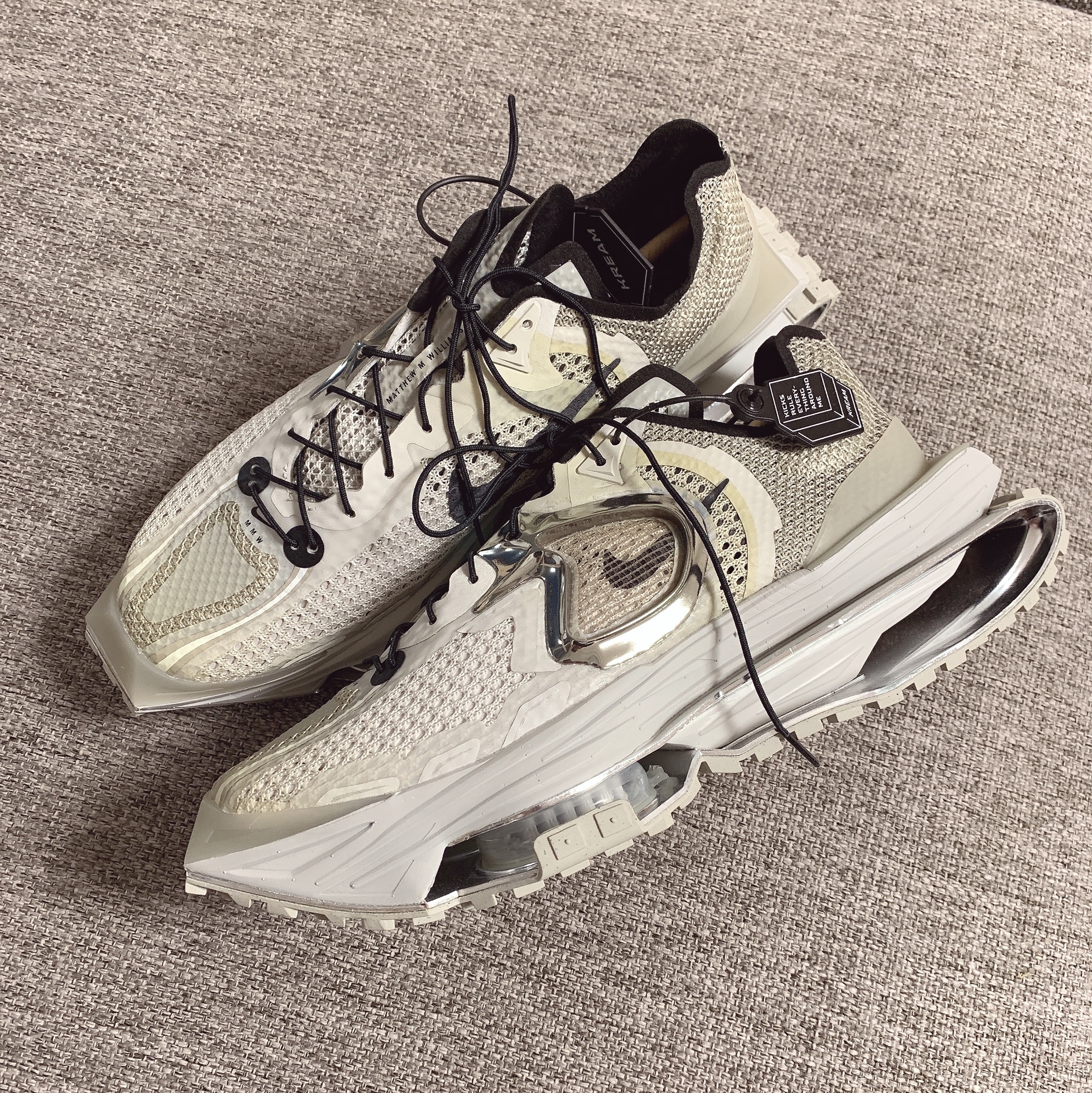 Nike x Matthew M Williams Zoom 004 Stone 착용 스타일