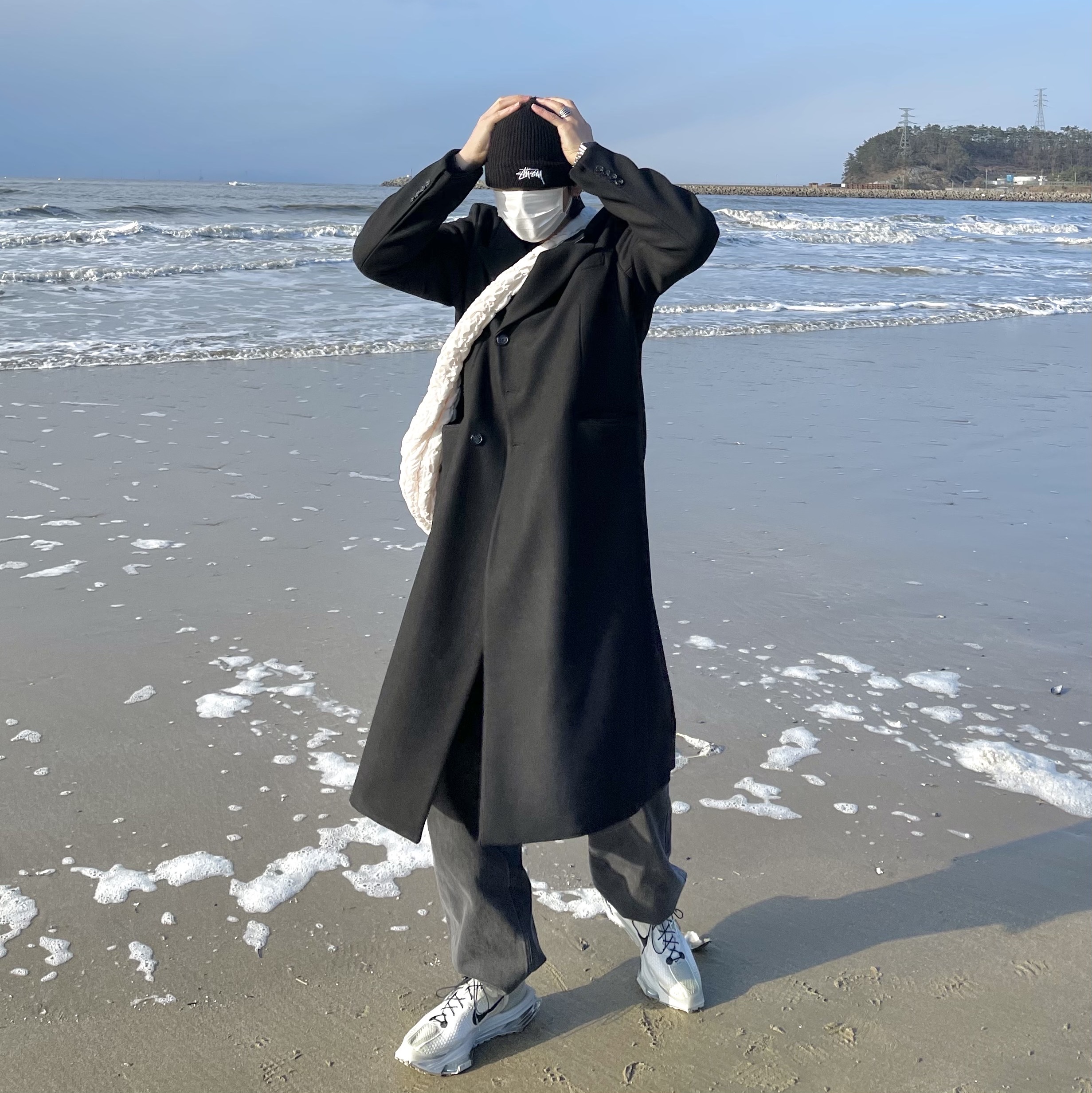 Nike x Matthew M Williams Zoom 004 Stone 착용 스타일
