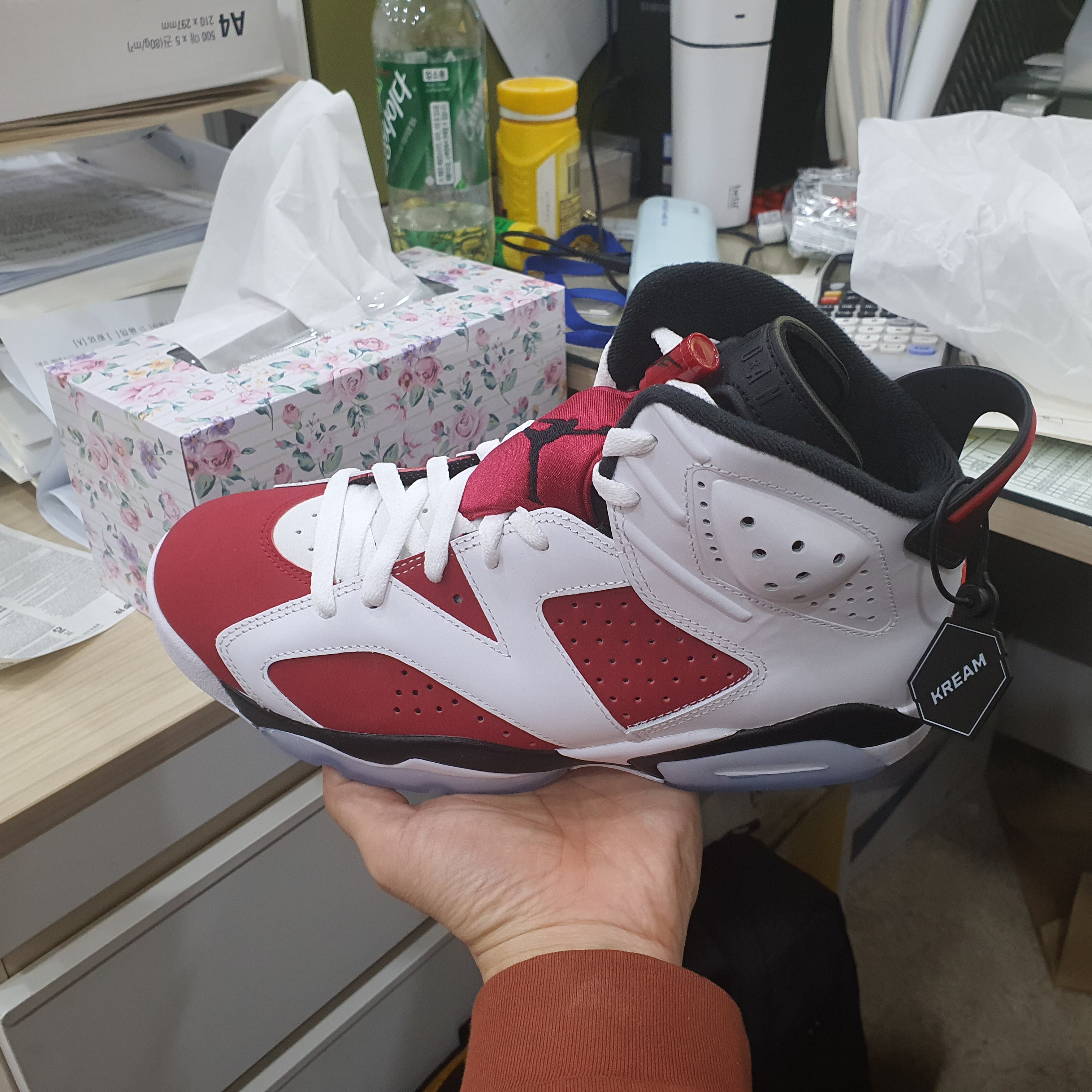 Jordan 6 Retro Carmine 2021 착용 스타일