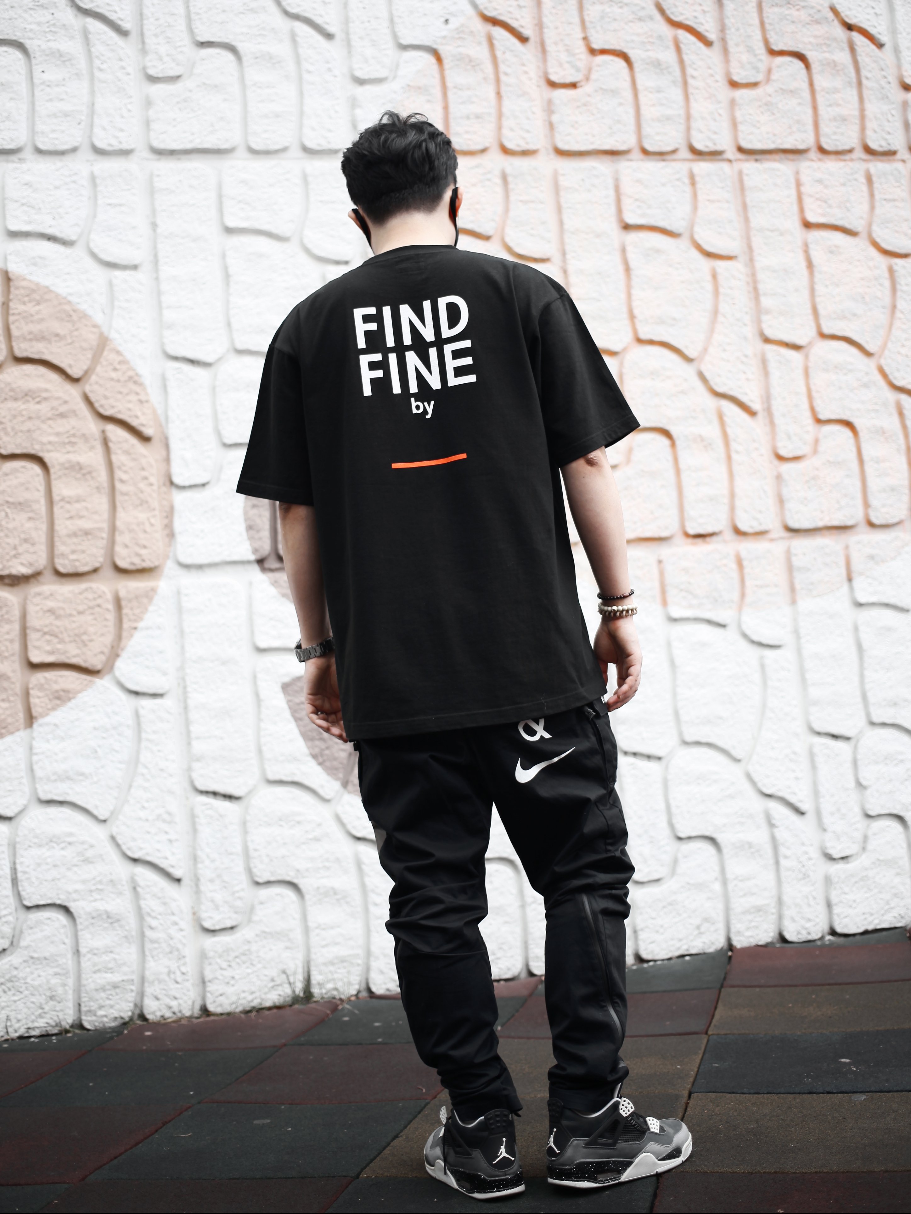 Jordan 4 Retro Fear Pack 착용 스타일