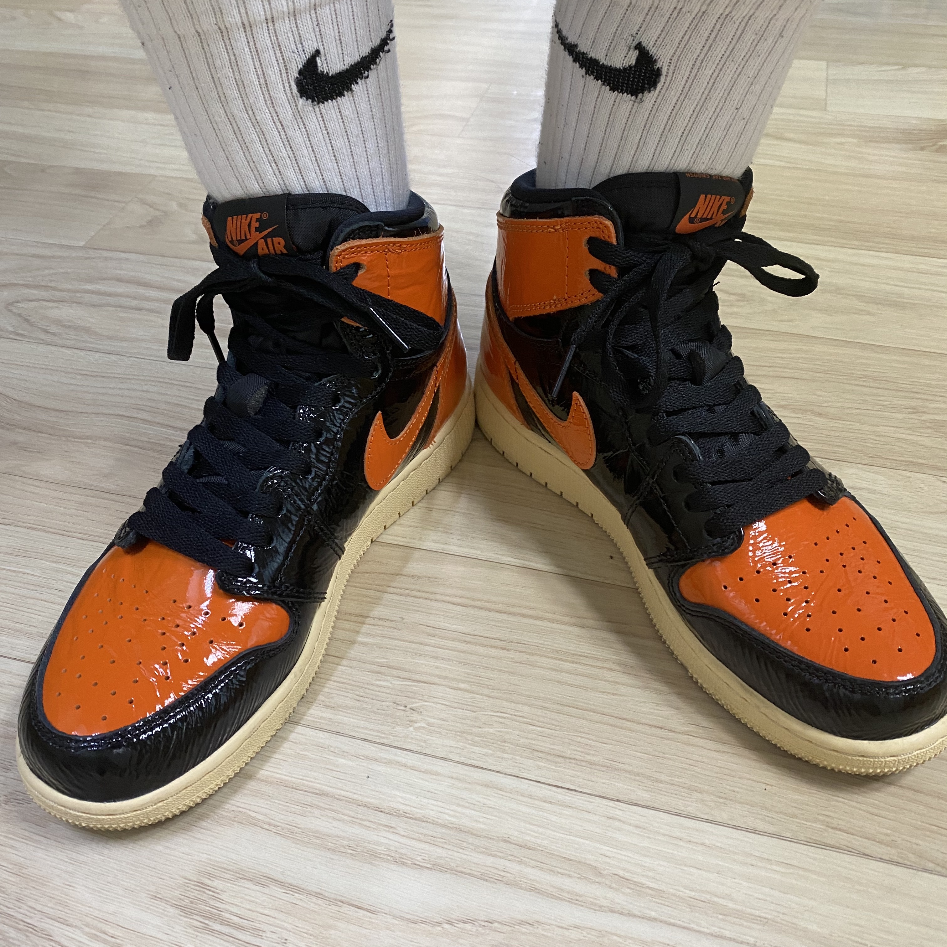 Jordan 1 Retro High Shattered Backboard 3.0 착용 스타일