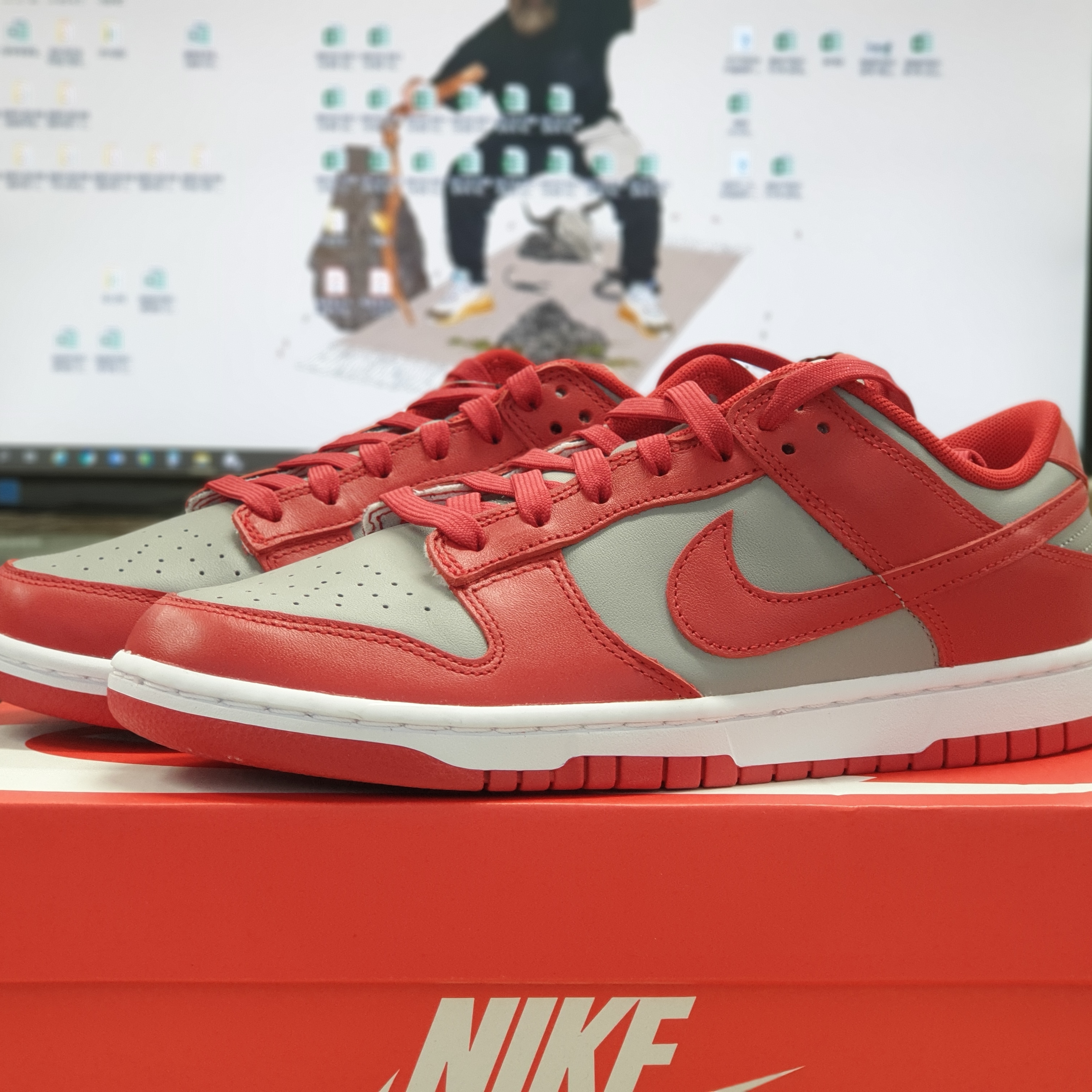 Nike Dunk Low Retro Medium Grey 착용 스타일