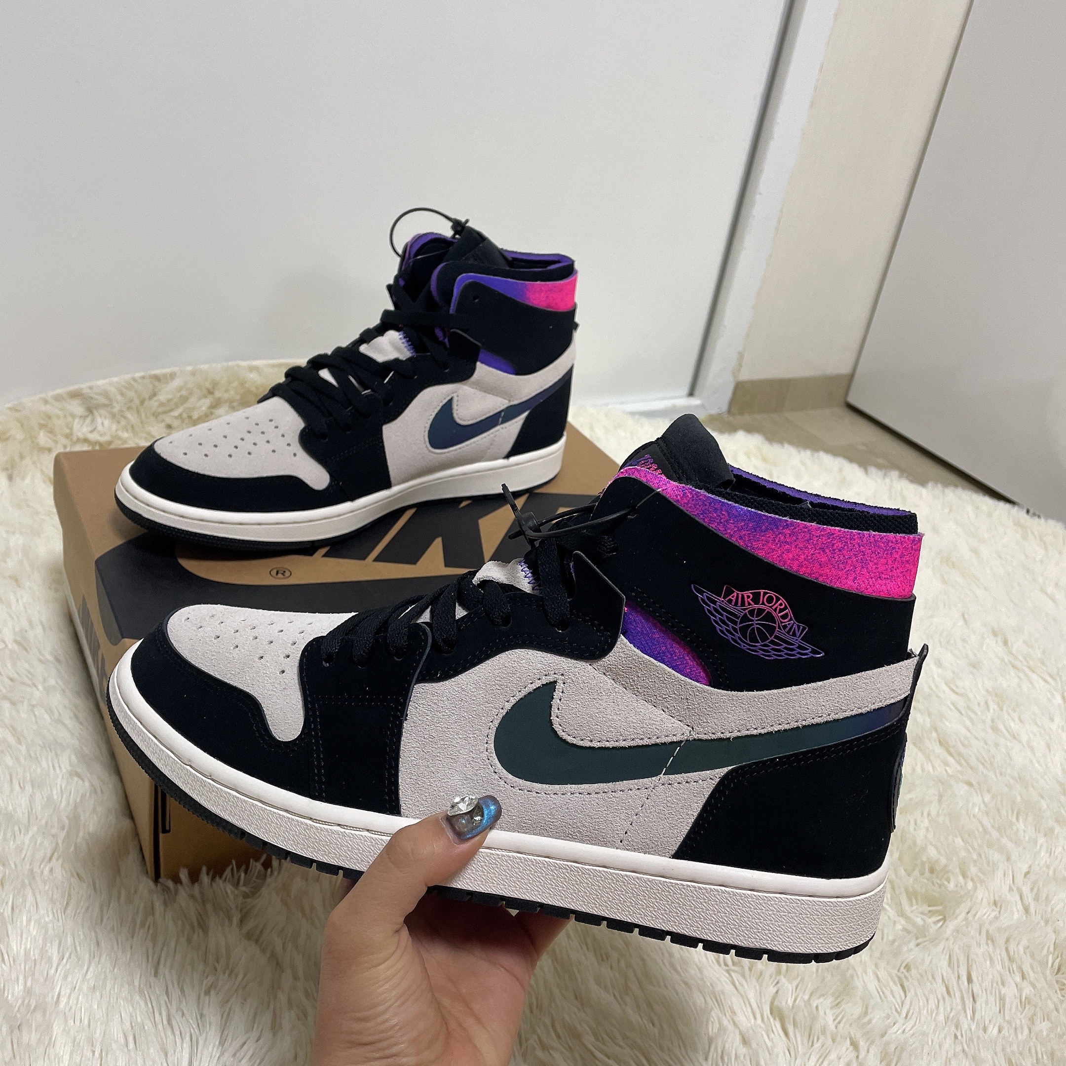 Jordan 1 x Paris Saint-Germain Zoom Air CMFT 착용 스타일