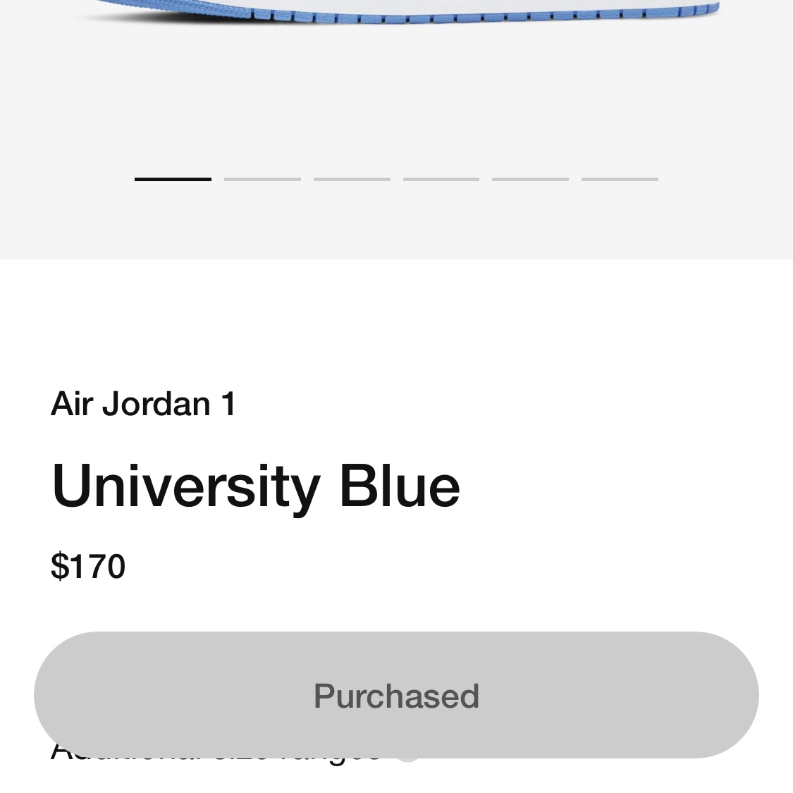 Jordan 1 Retro High OG University Blue 착용 스타일 - 2