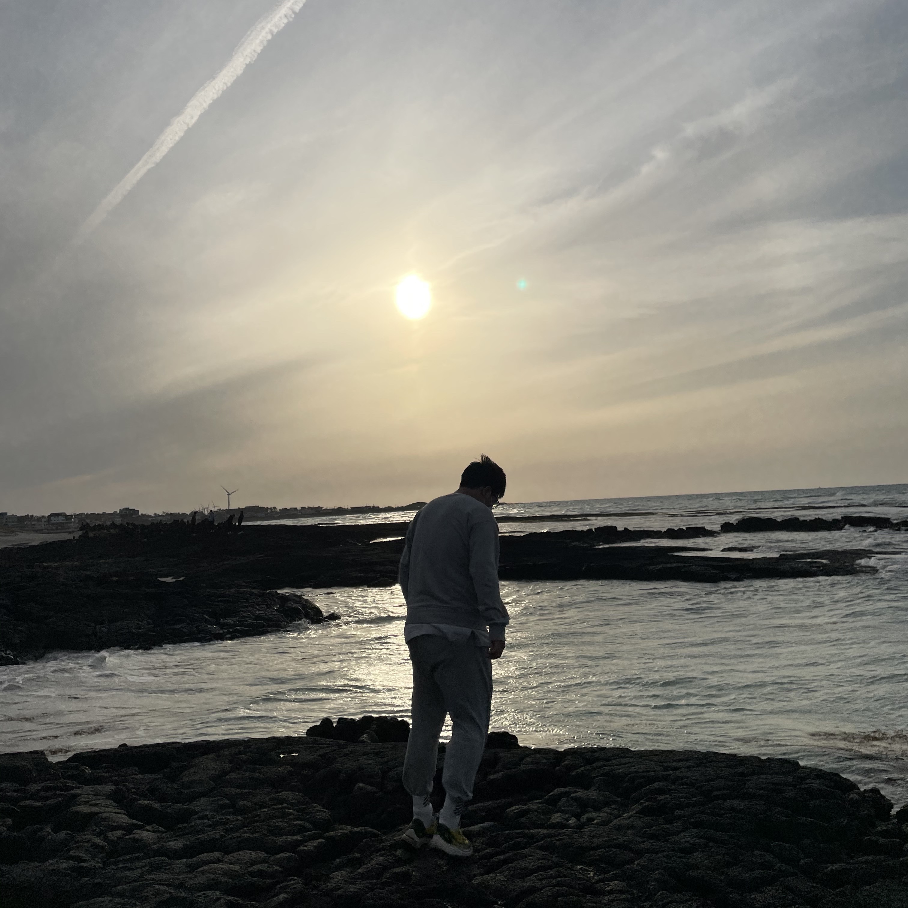 Nike x Stussy NRG ZR Fleece Pants Heather Grey - US/EU, Nike x Stussy NRG ZR Fleece Crewneck Heather Grey - Asia 착용 스타일