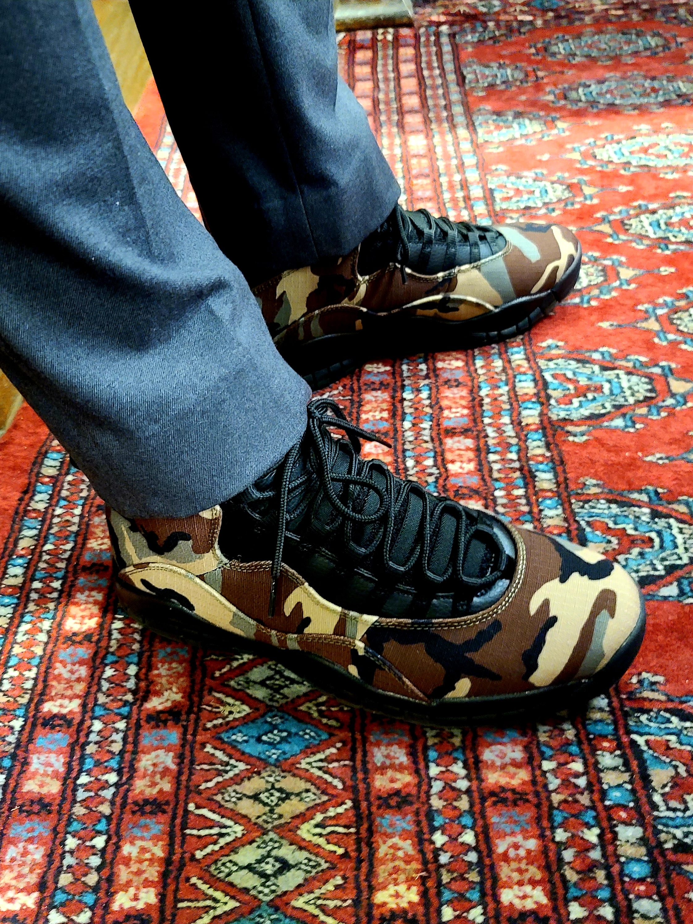 Jordan 10 Retro Woodland Camo 착용 스타일 - 2