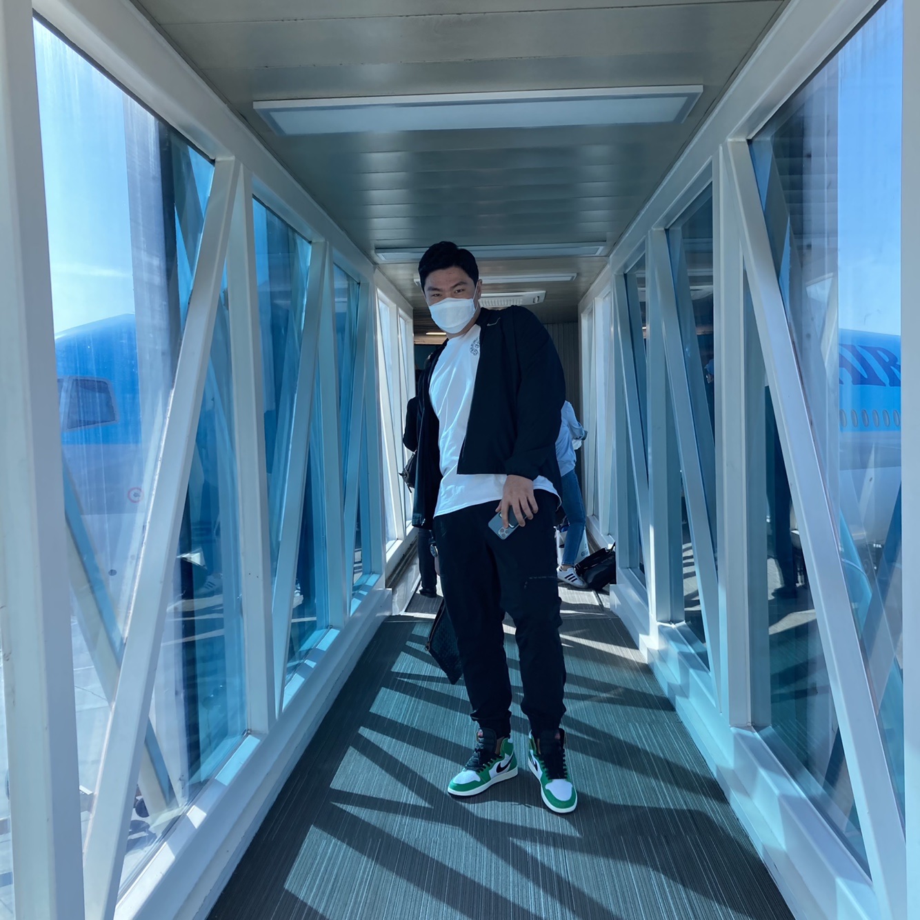(W) Jordan 1 Retro High OG Lucky Green 착용 스타일
