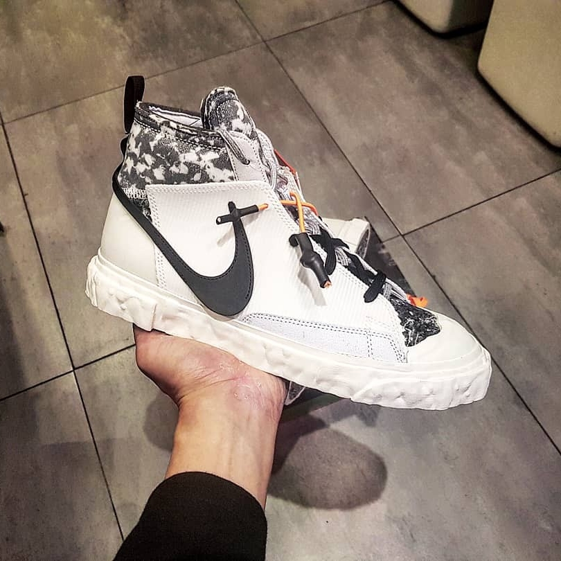 Nike x Readymade Blazer Mid White 착용 스타일