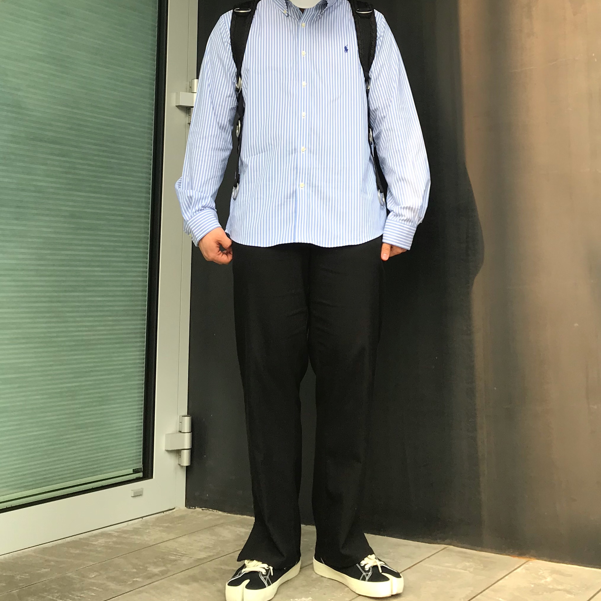 Maison Margiela Tabi Low Black 착용 스타일