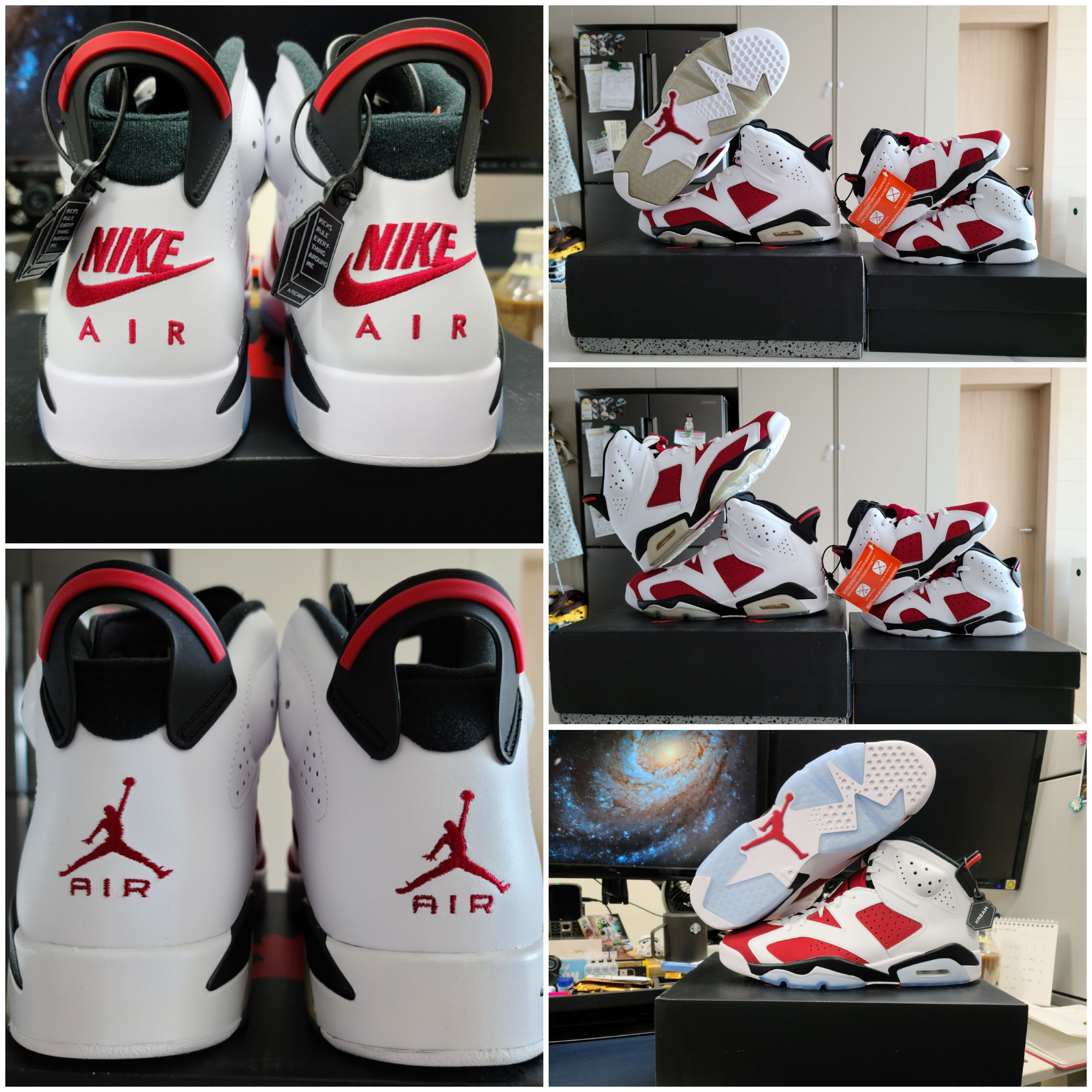Jordan 6 Retro Carmine 2021, (PS) Jordan 6 Retro Carmine 2021 착용 스타일