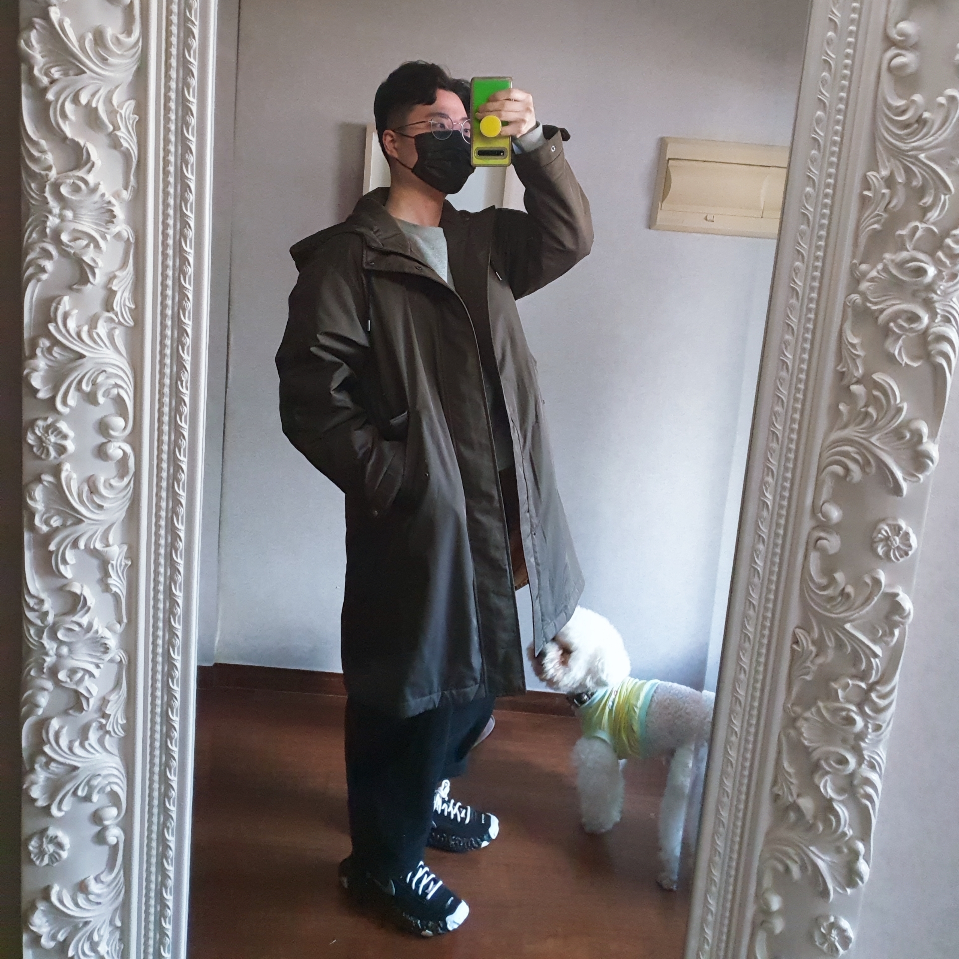 Nike x Undercover Overbreak SP Black 착용 스타일 - 4