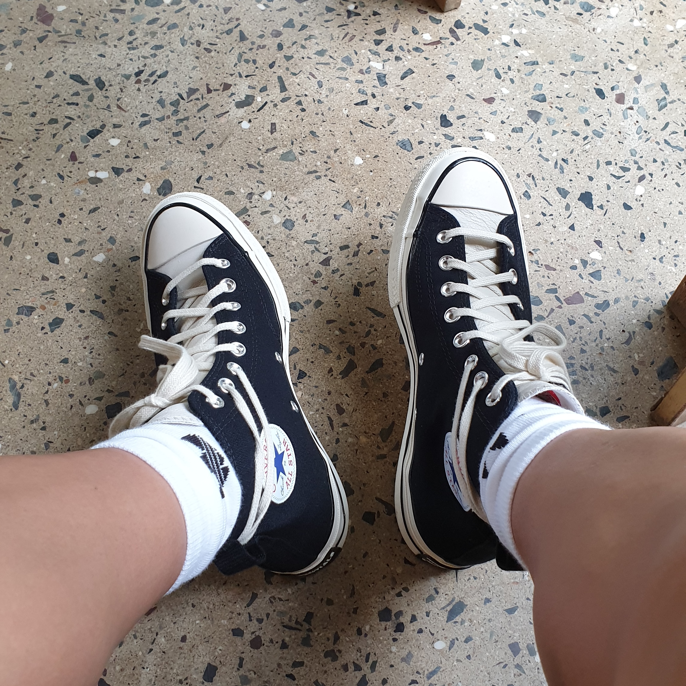Converse x Fear of God Essentials Chuck 70 Hi Black 2020 착용 스타일