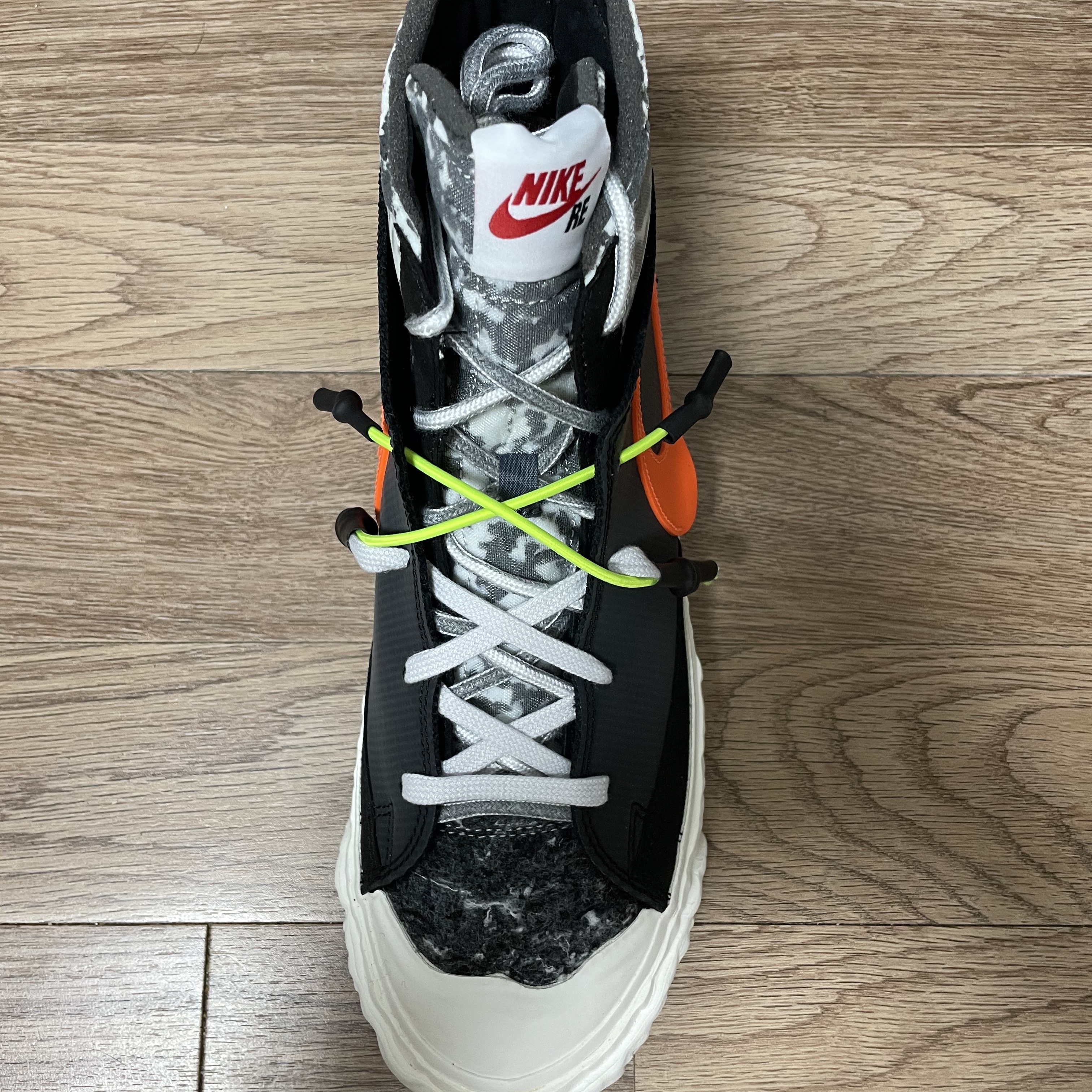 Nike x Readymade Blazer Mid Black 착용 스타일 - 5