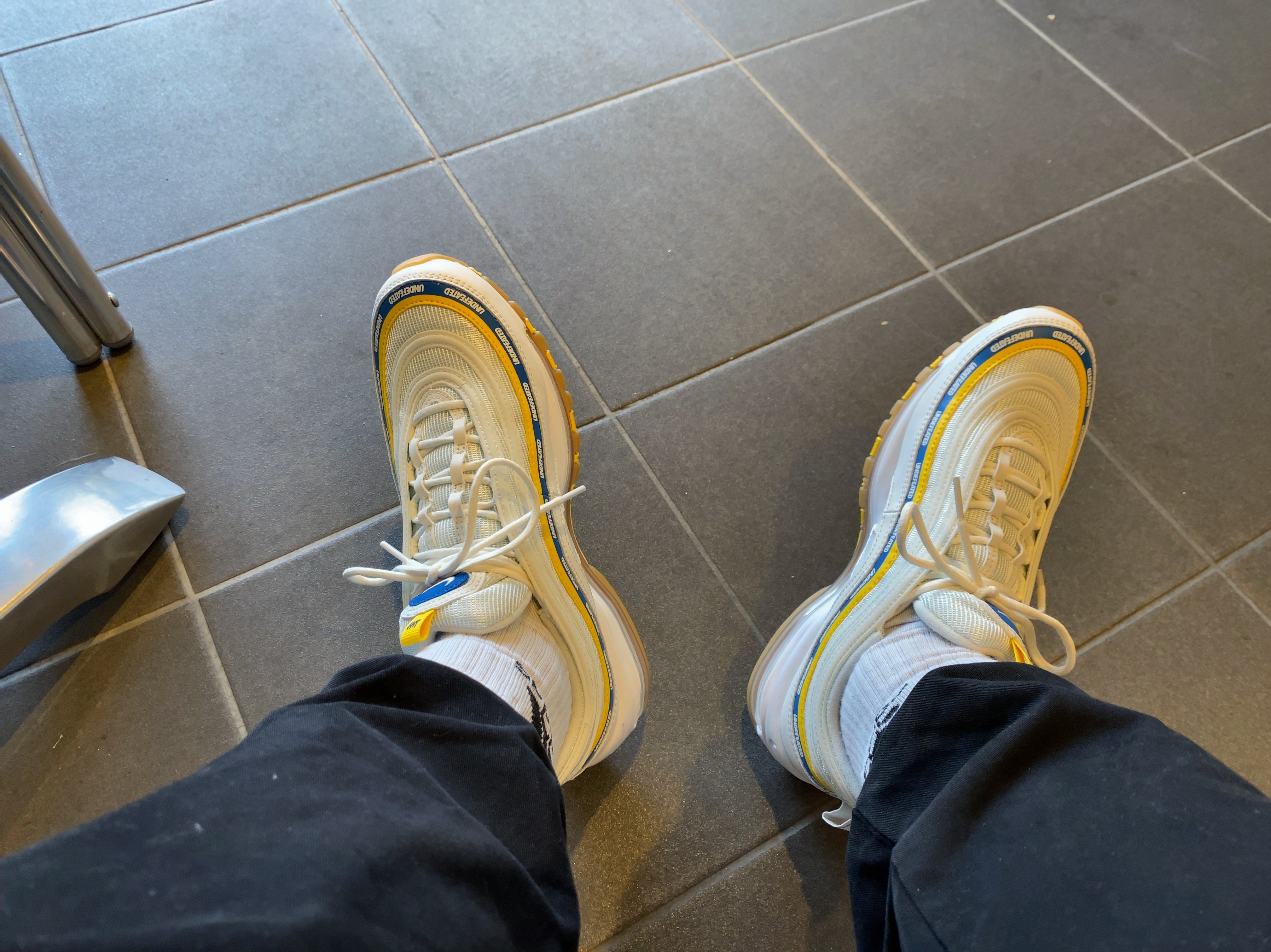 Nike x Undefeated Air Max 97 White 착용 스타일