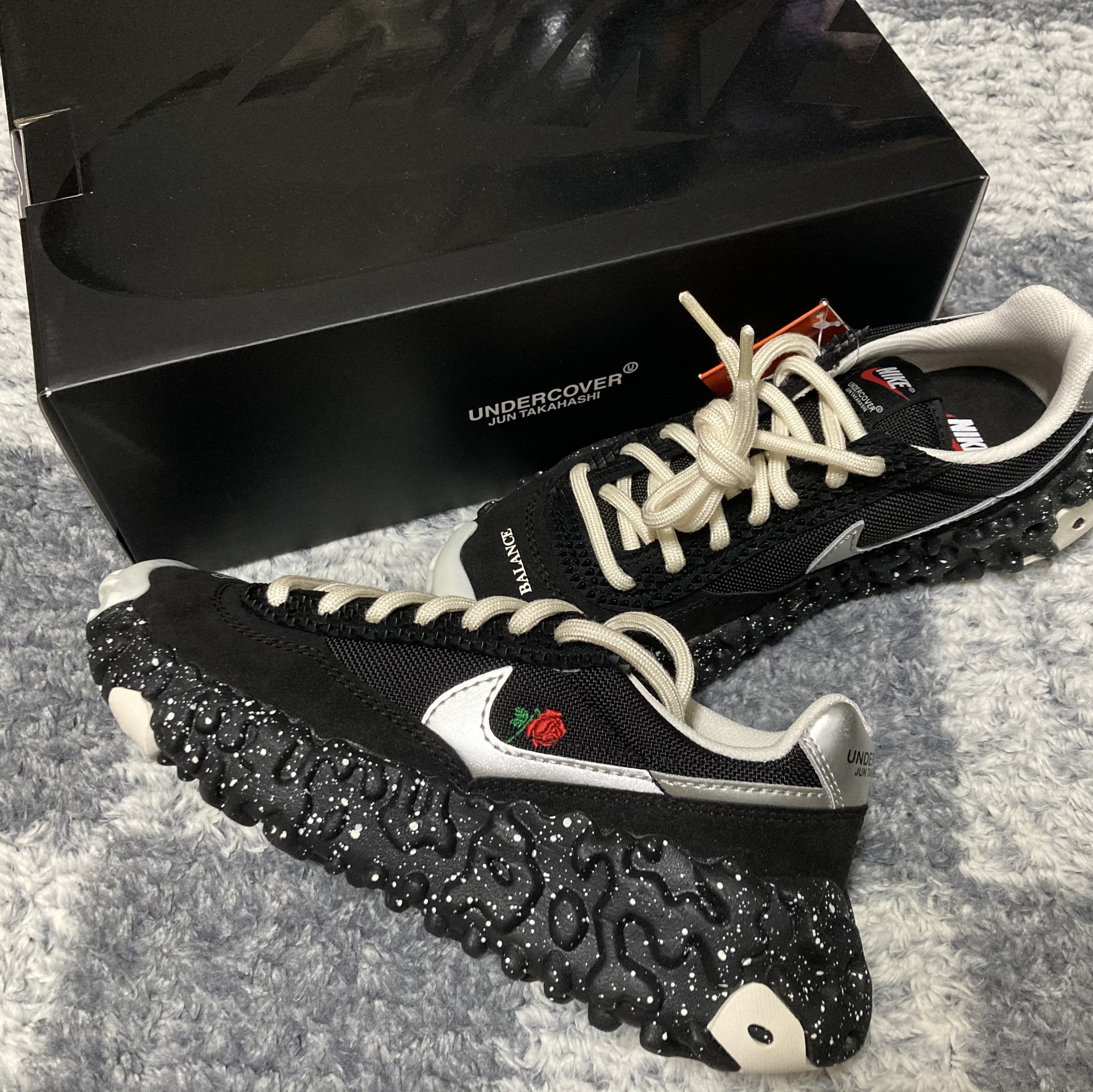 Nike x Undercover Overbreak SP Black 착용 스타일 - 2