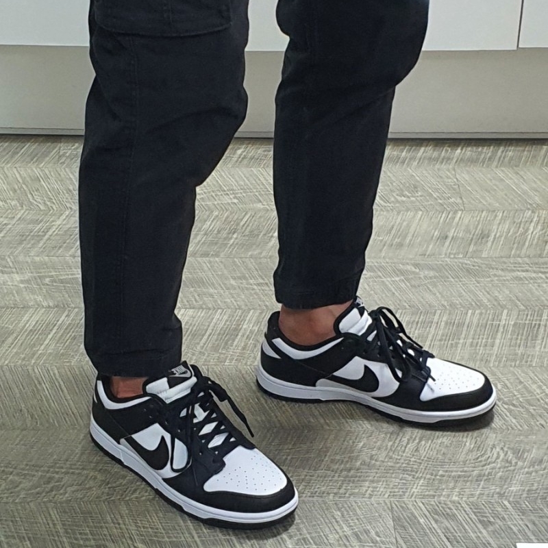 Nike Dunk Low Retro Black 착용 스타일