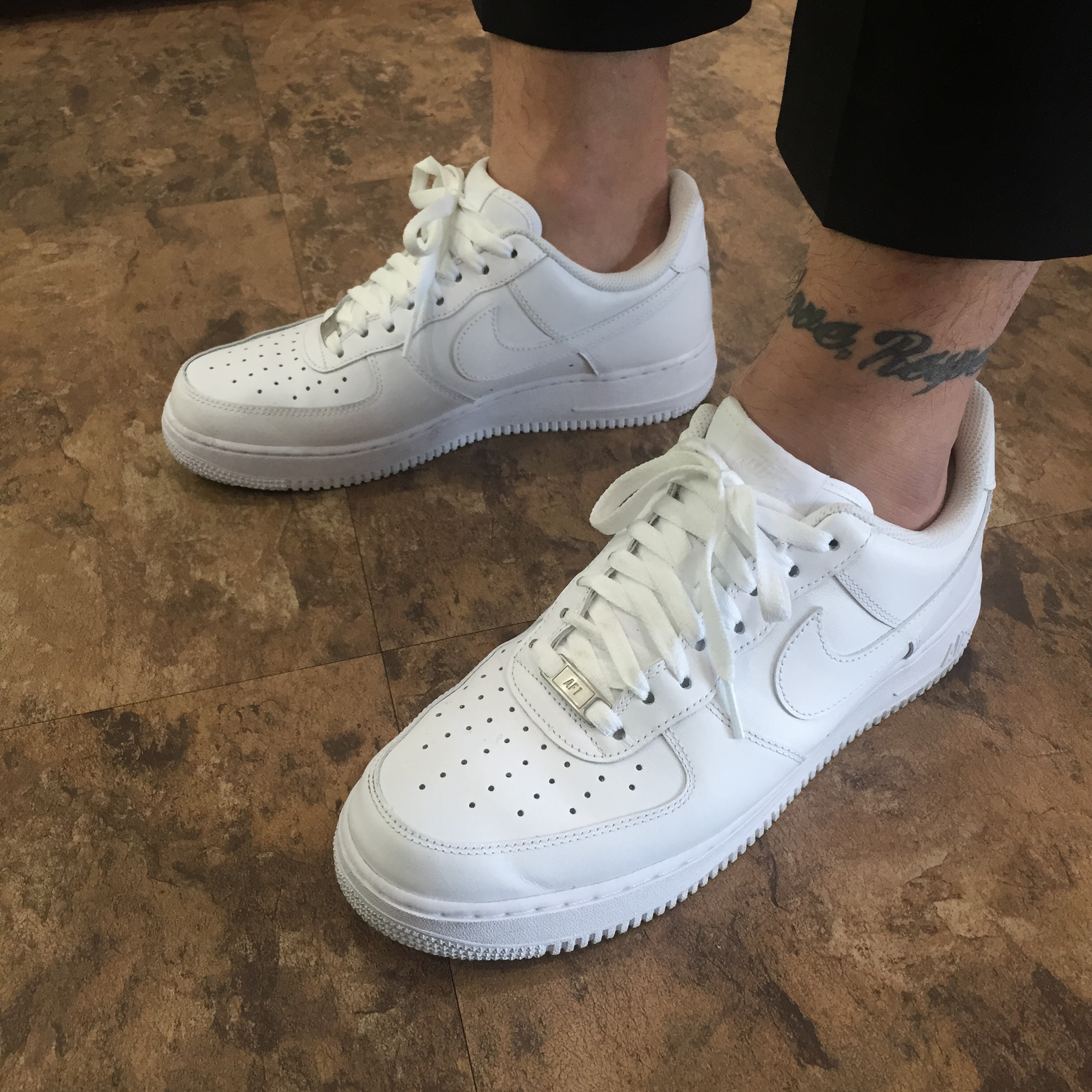 Nike Air Force 1 '07 Low White 착용 스타일