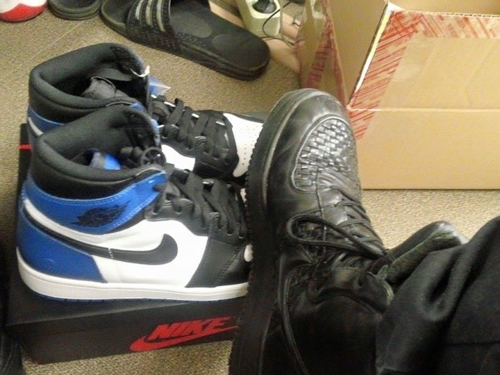 Jordan 1 x Fragment Retro High OG 착용 스타일