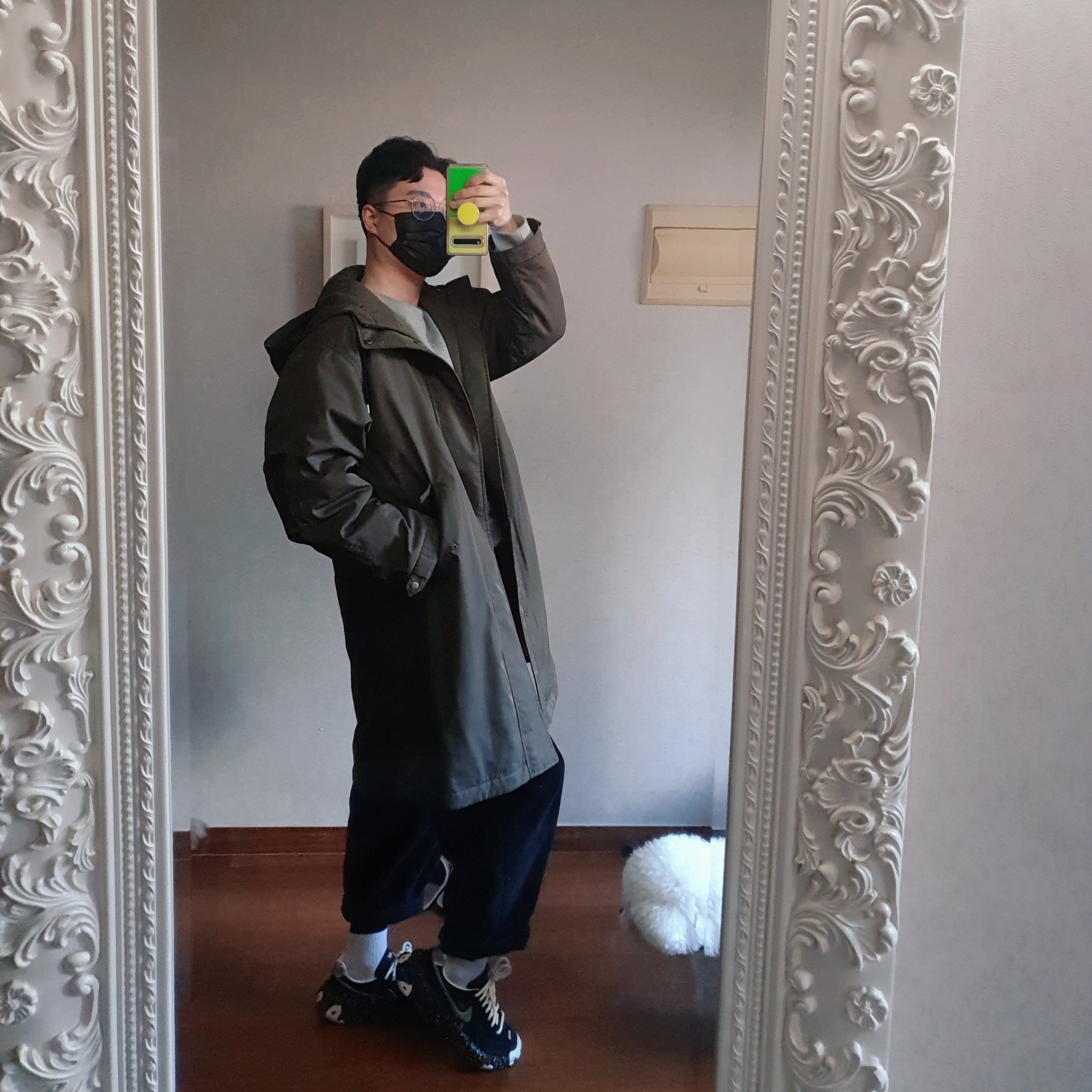 Nike x Undercover Overbreak SP Black 착용 스타일 - 2