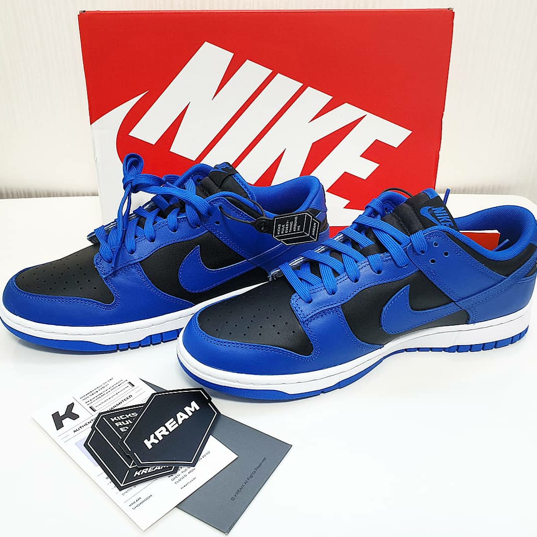 Nike Dunk Low Retro Hyper Cobalt 착용 스타일