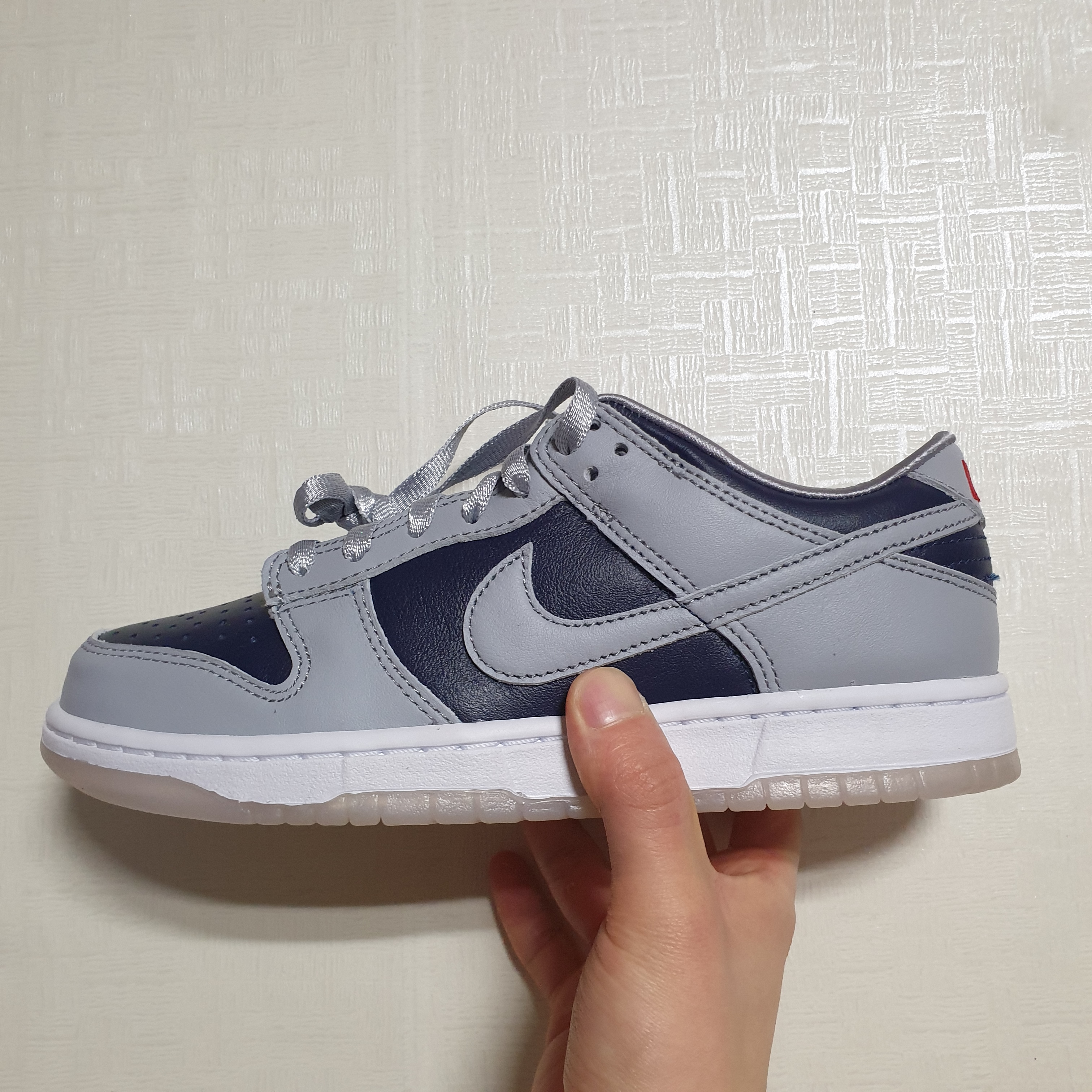 (W) Nike Dunk Low SP College Navy 착용 스타일