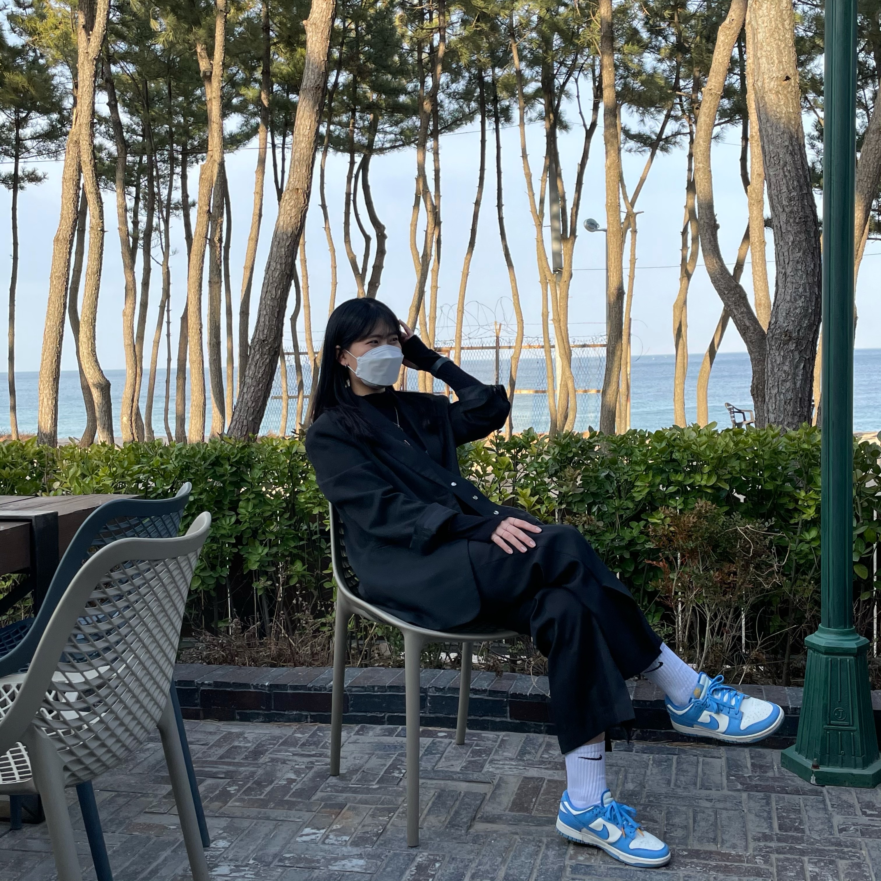 (W) Nike Dunk Low Coast 착용 스타일