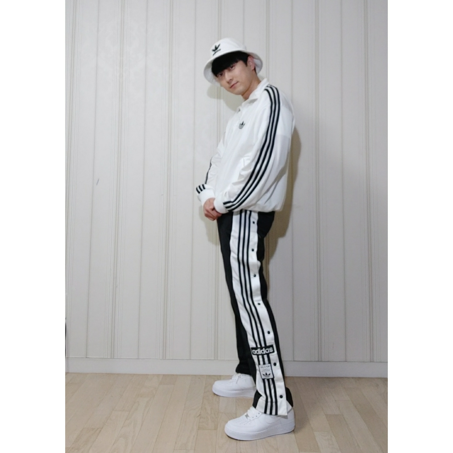 Nike Air Force 1 '07 Low White 착용 스타일