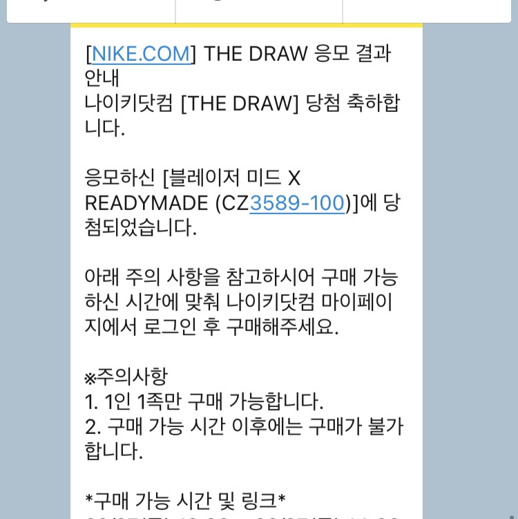 Nike x Readymade Blazer Mid White 착용 스타일