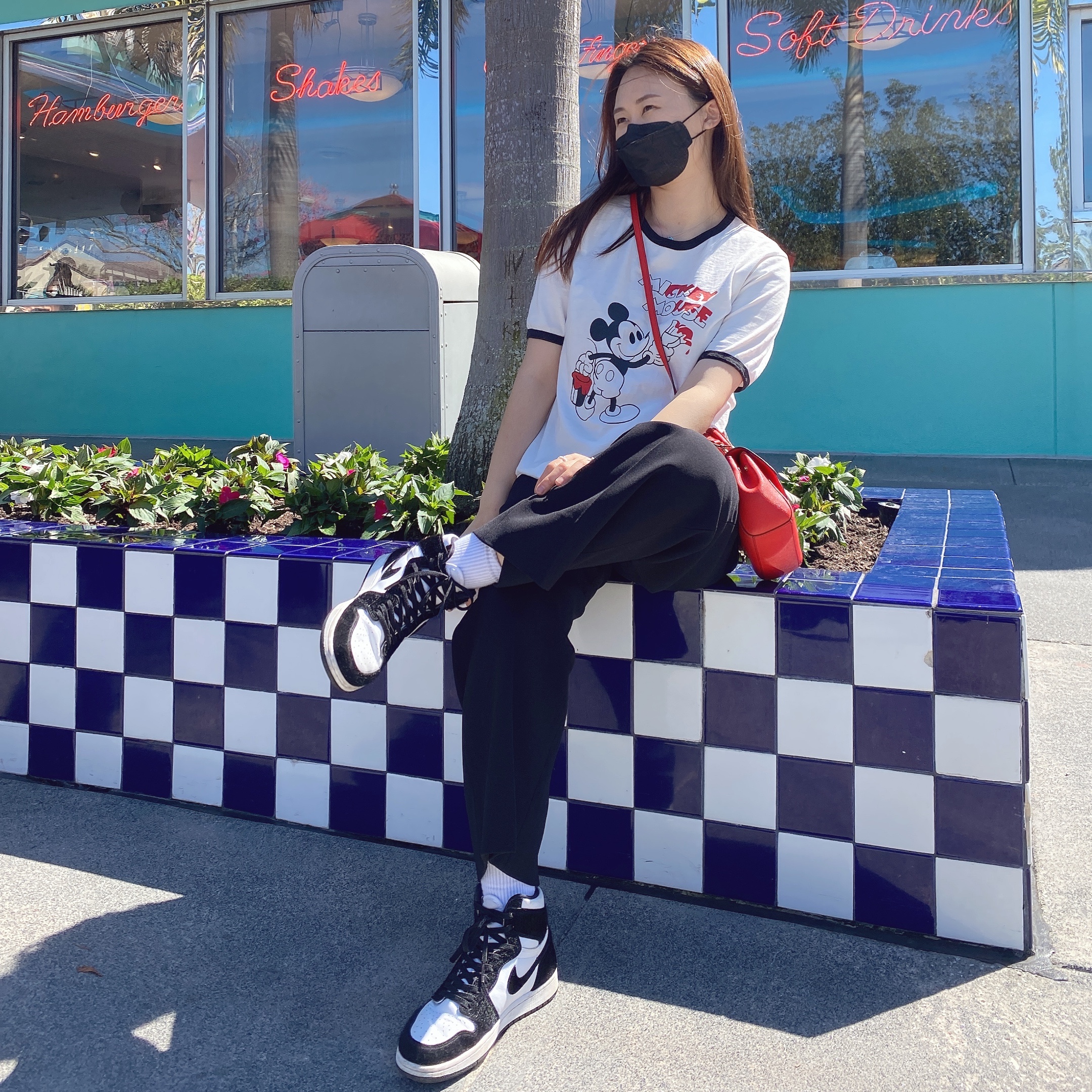 (W) Jordan 1 Retro High Twist 착용 스타일 - 1