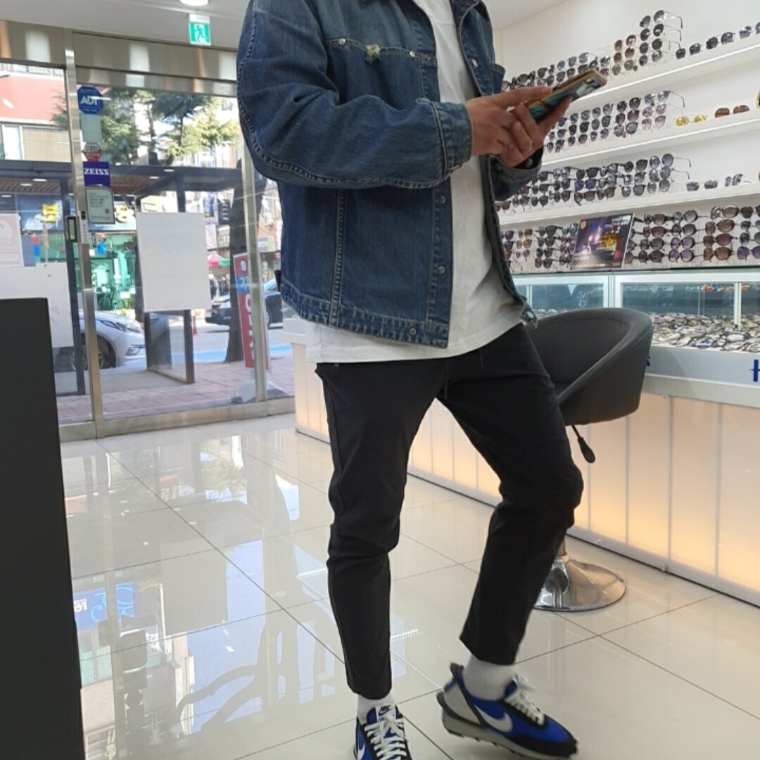 Nike x Undercover Daybreak Blue Jay 착용 스타일
