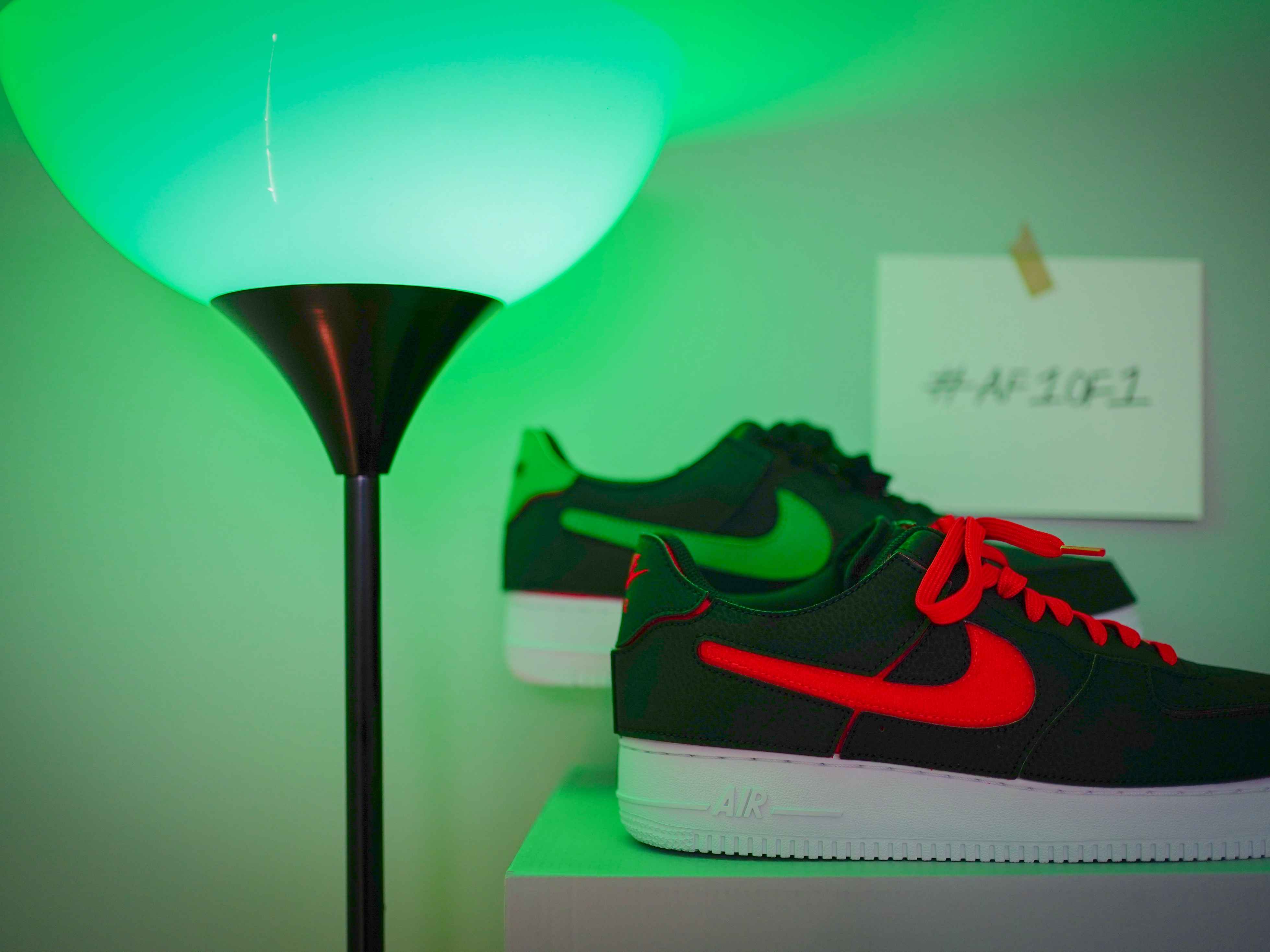 Nike Air Force 1/1 Custom Uptown 착용 스타일 - 3