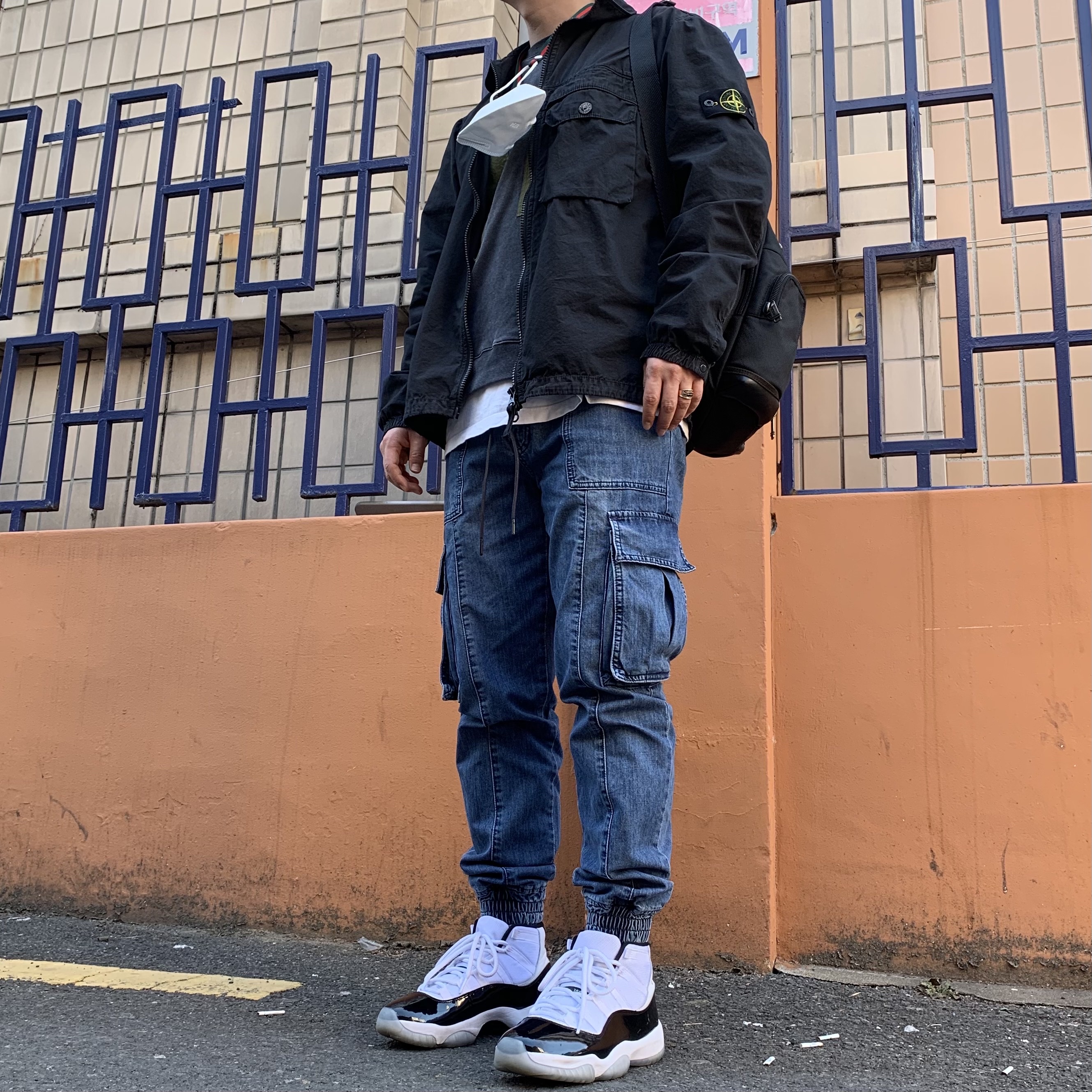 Jordan 11 Retro Concord 2018 착용 스타일