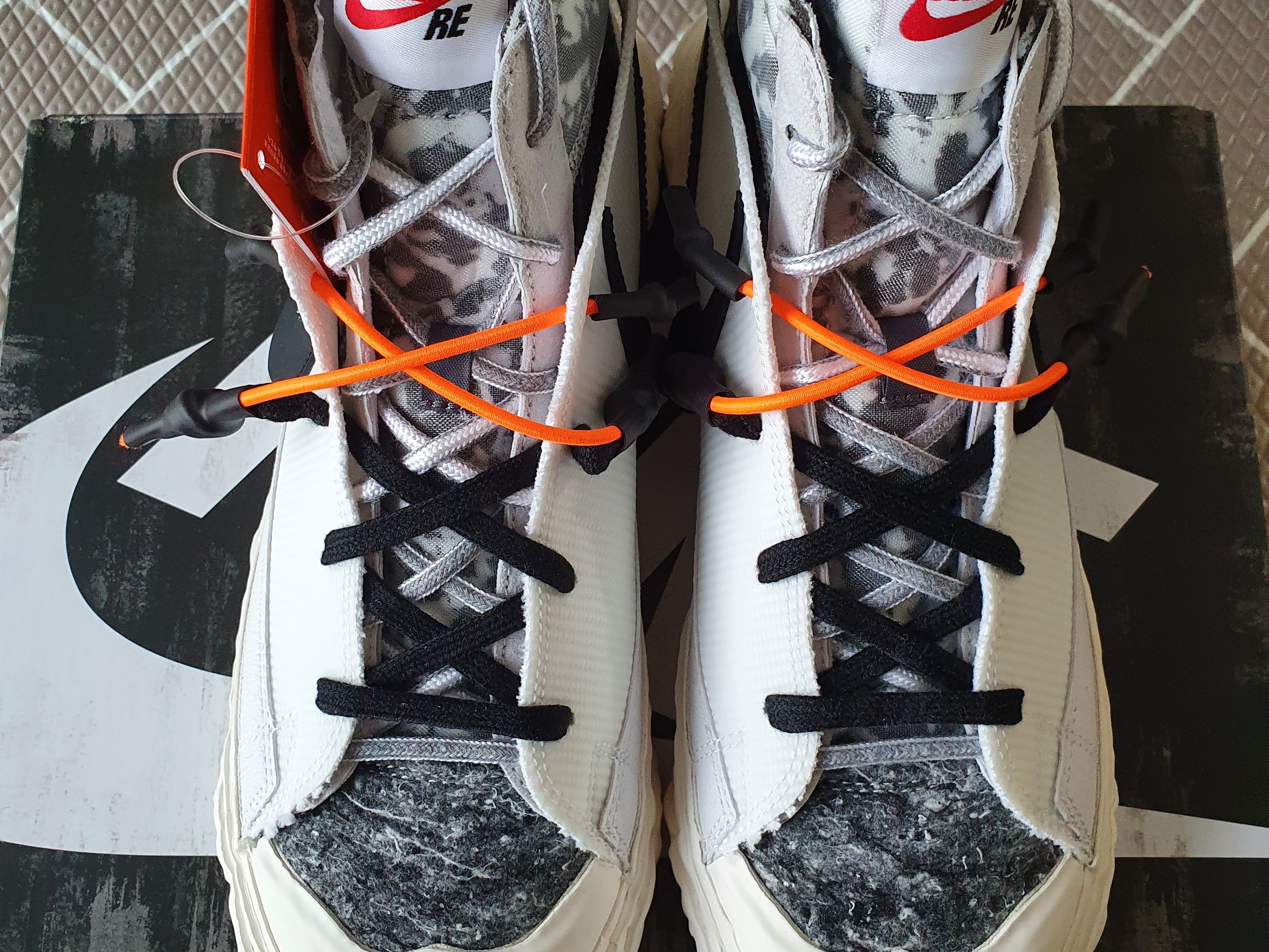 Nike x Readymade Blazer Mid White 착용 스타일 - 3
