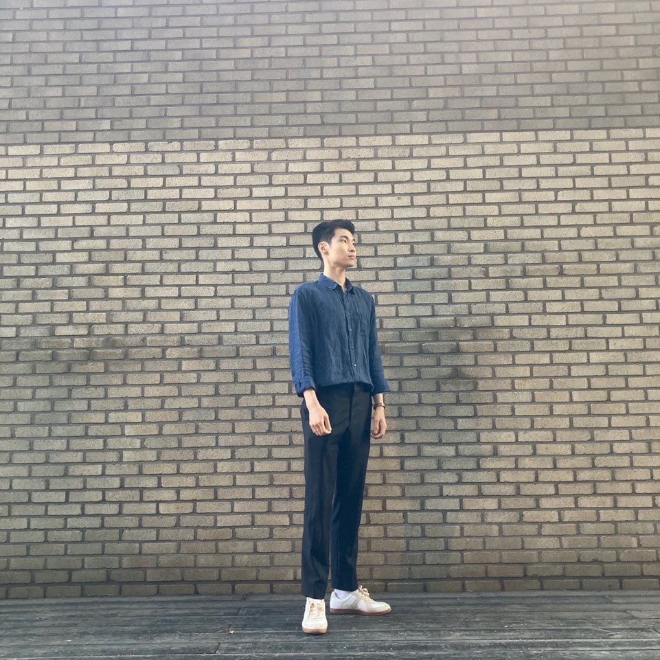 Maison Margiela Calfskin Replica Sneakers 착용 스타일