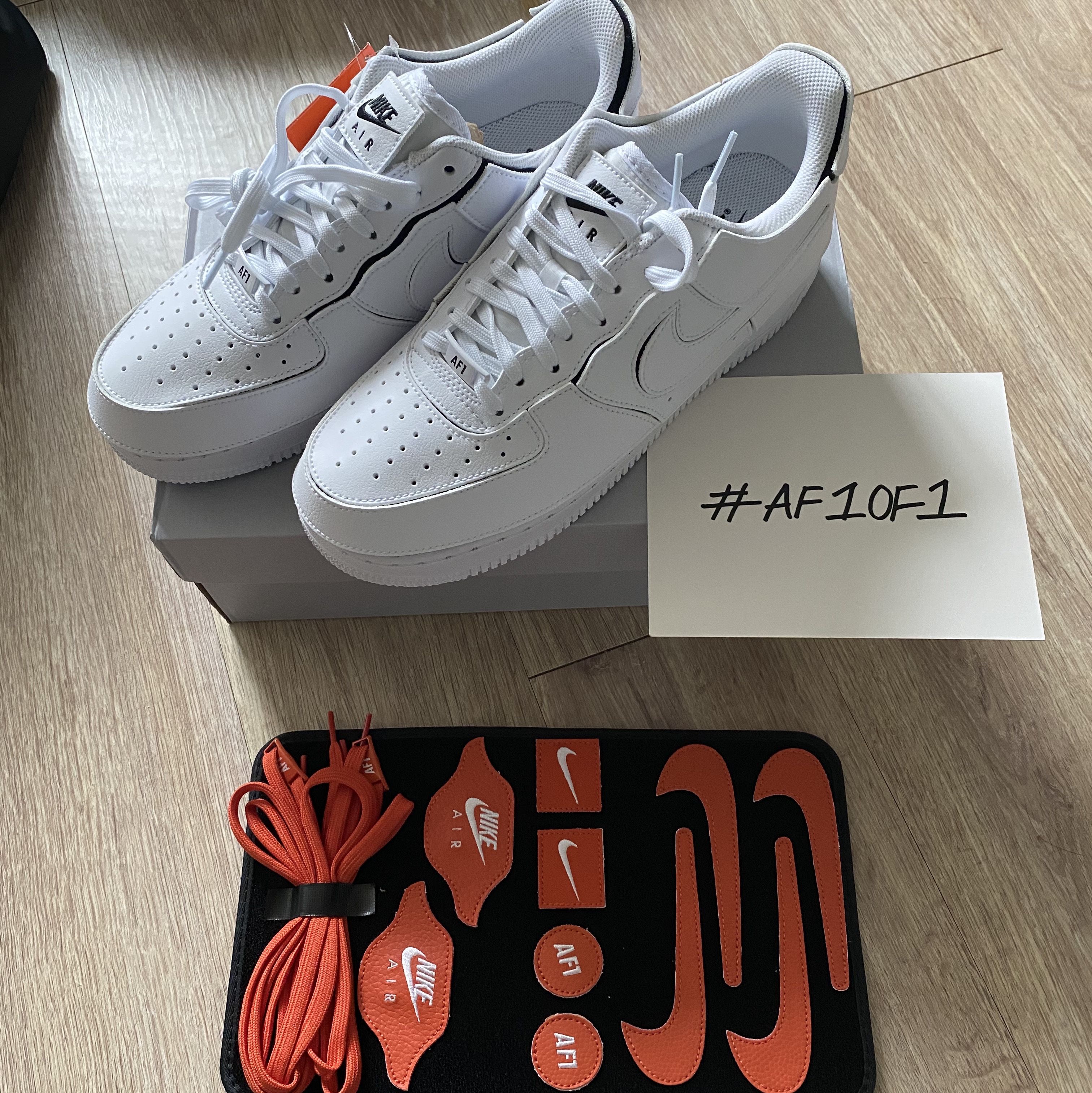 Nike Air Force 1/1 Cosmic Clay 착용 스타일