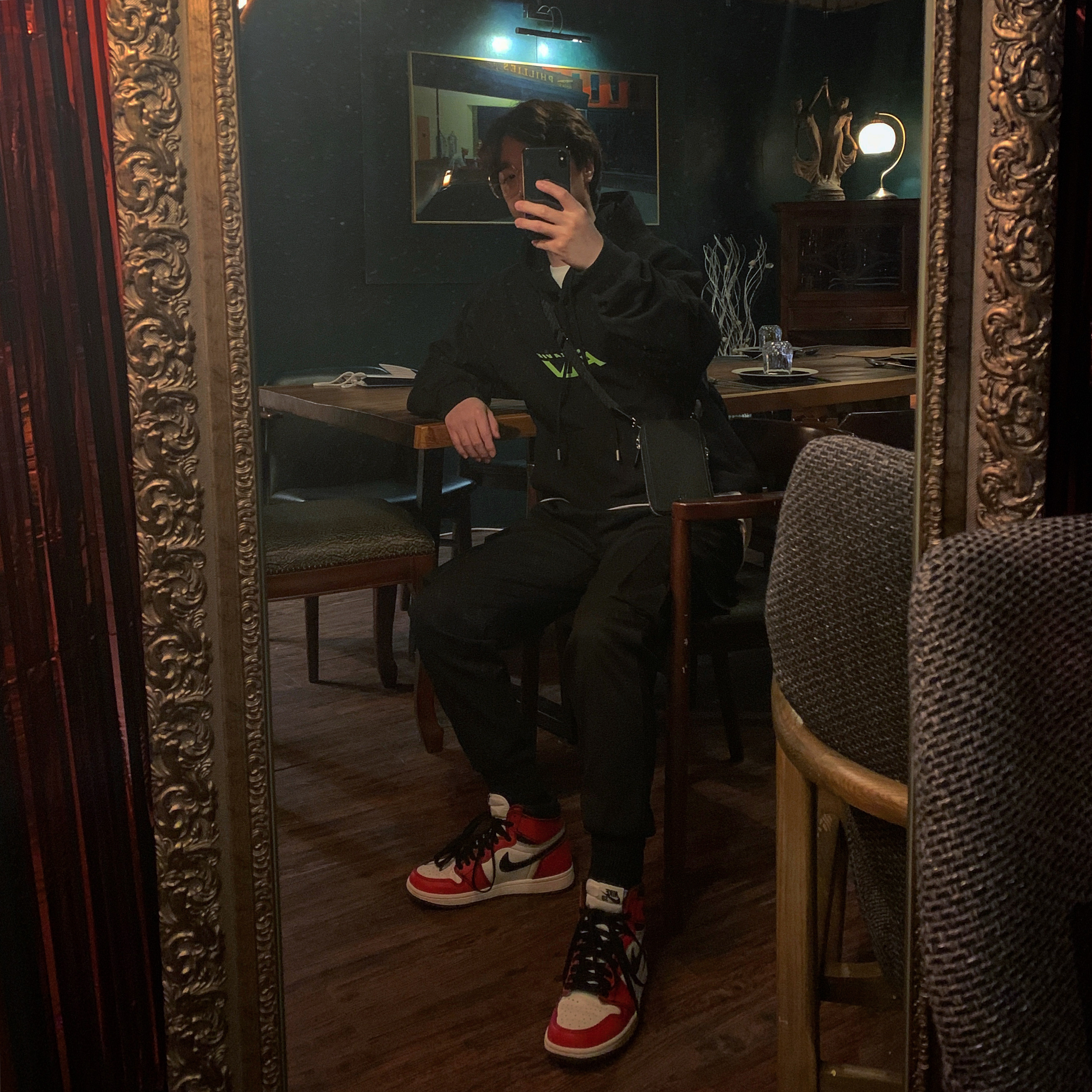 Jordan 1 Retro High OG Defiant SB LA to Chicago 착용 스타일