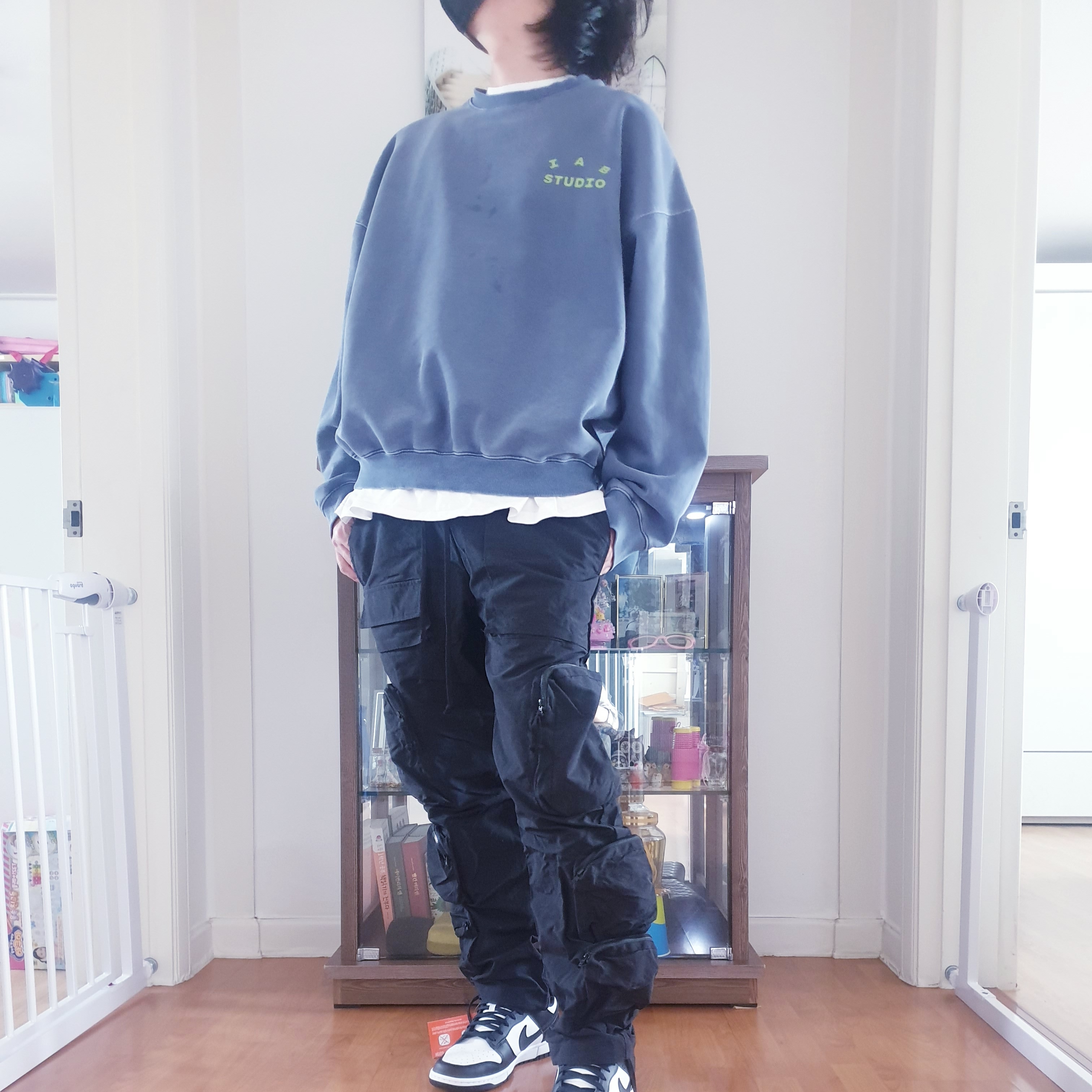 Nike Dunk Low Retro Black 착용 스타일