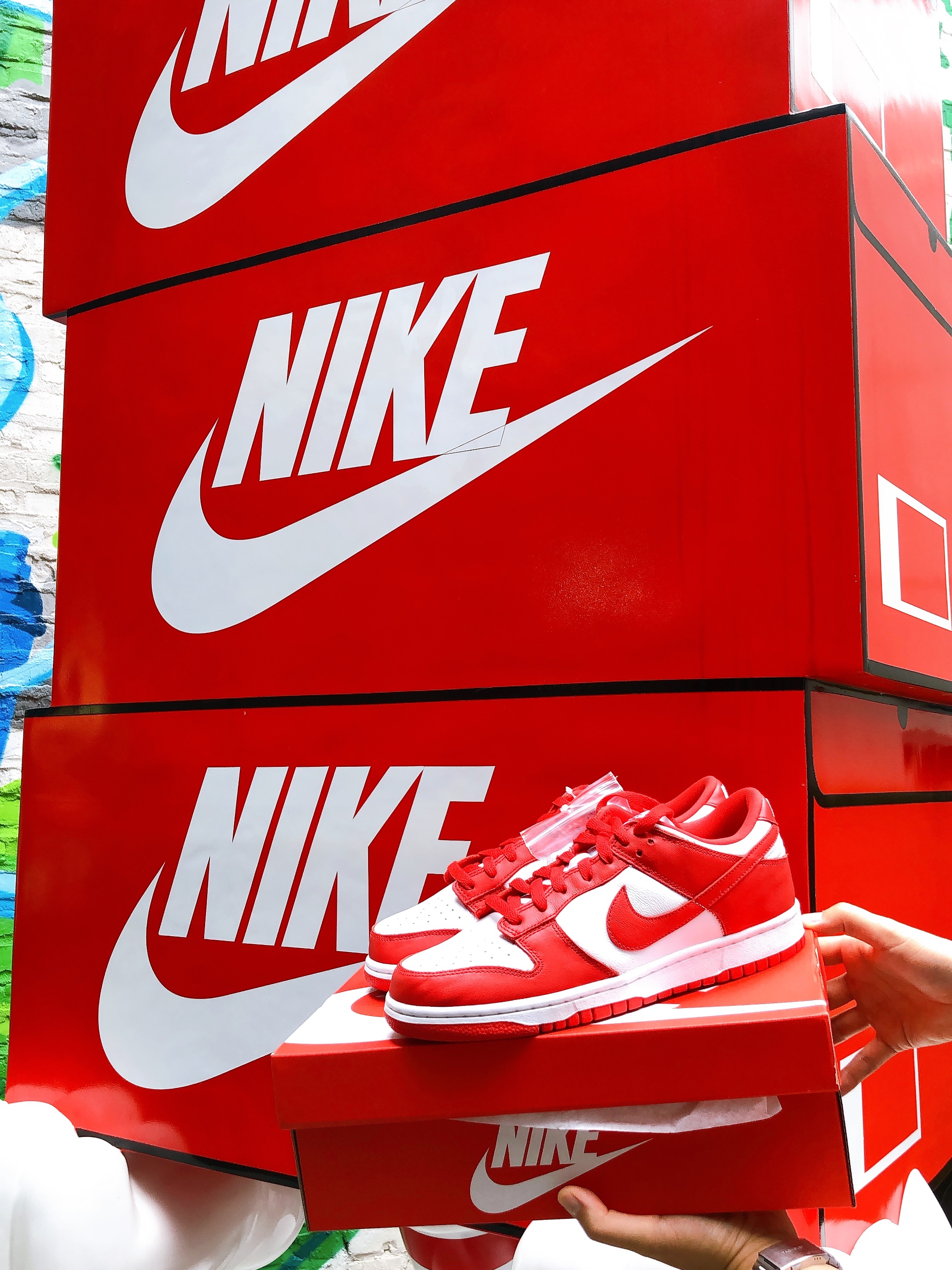 Nike Dunk Low SP University Red 2020 착용 스타일