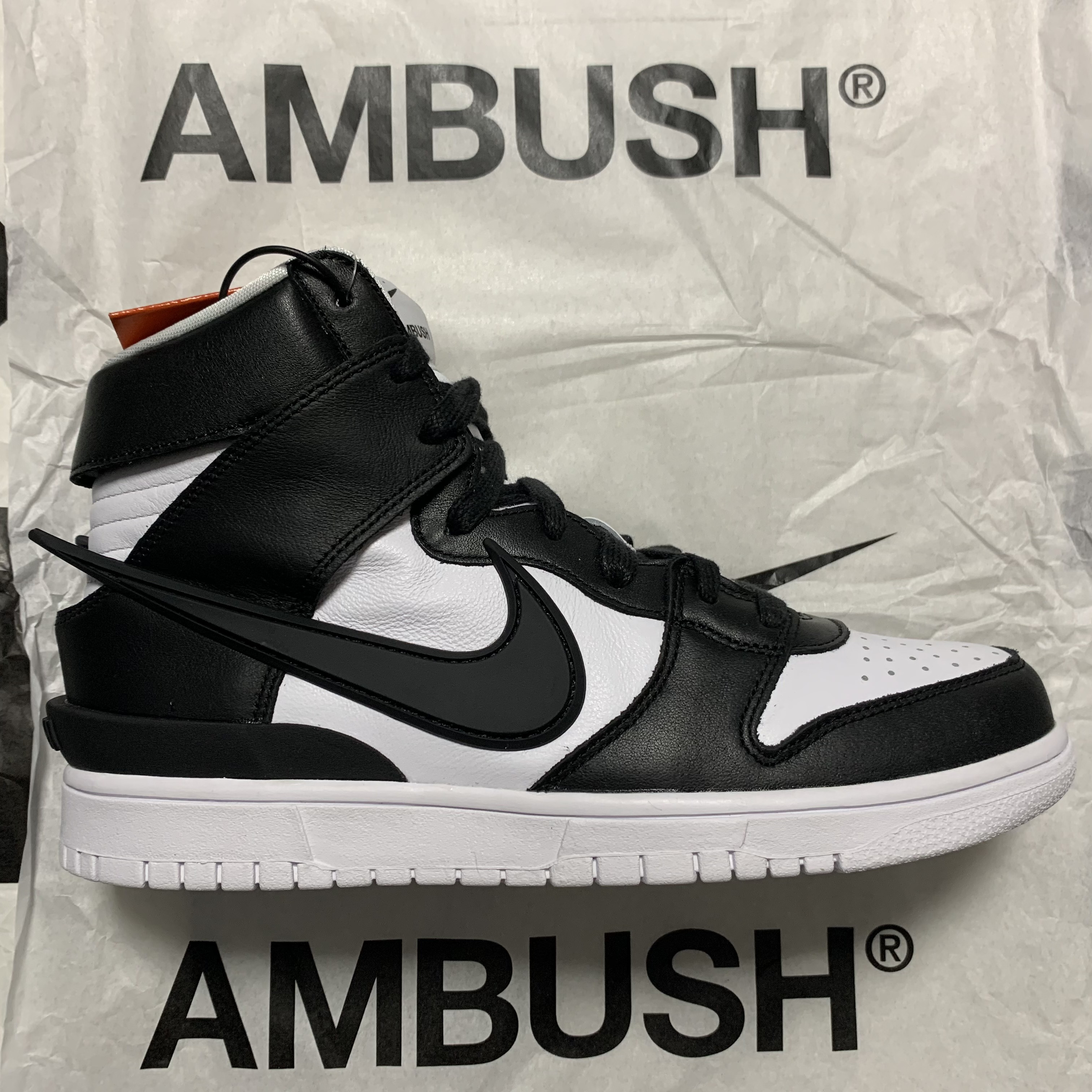 Nike x Ambush Dunk High Black 착용 스타일