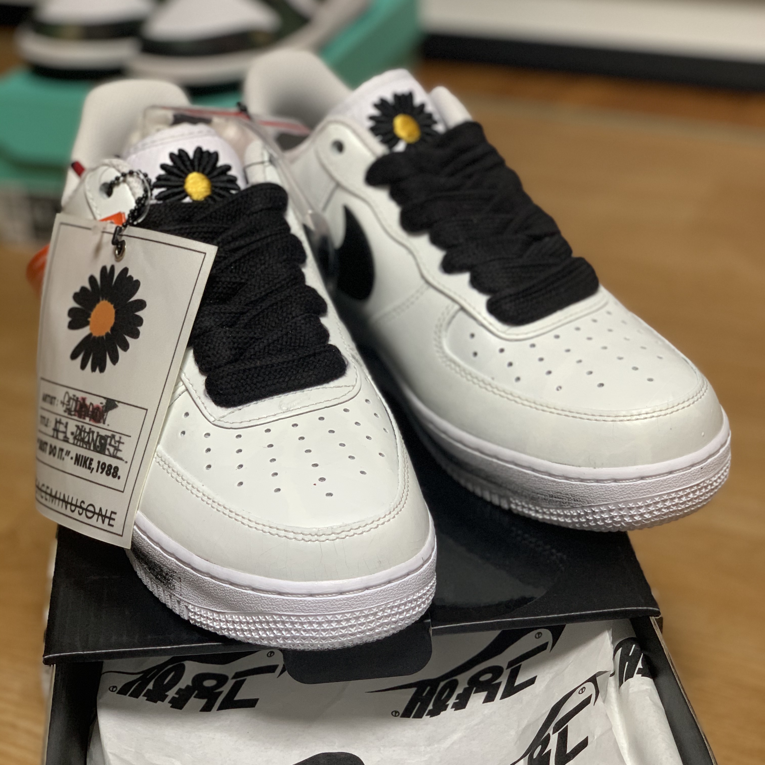 Nike x Peaceminusone Air Force 1 Low Para-Noise 2.0 착용 스타일