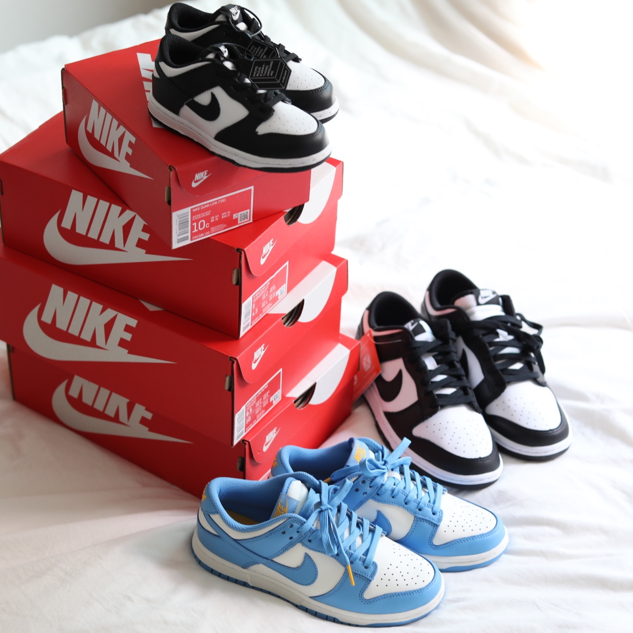 Nike Dunk Low Retro Black, (W) Nike Dunk Low Coast 착용 스타일 - 1