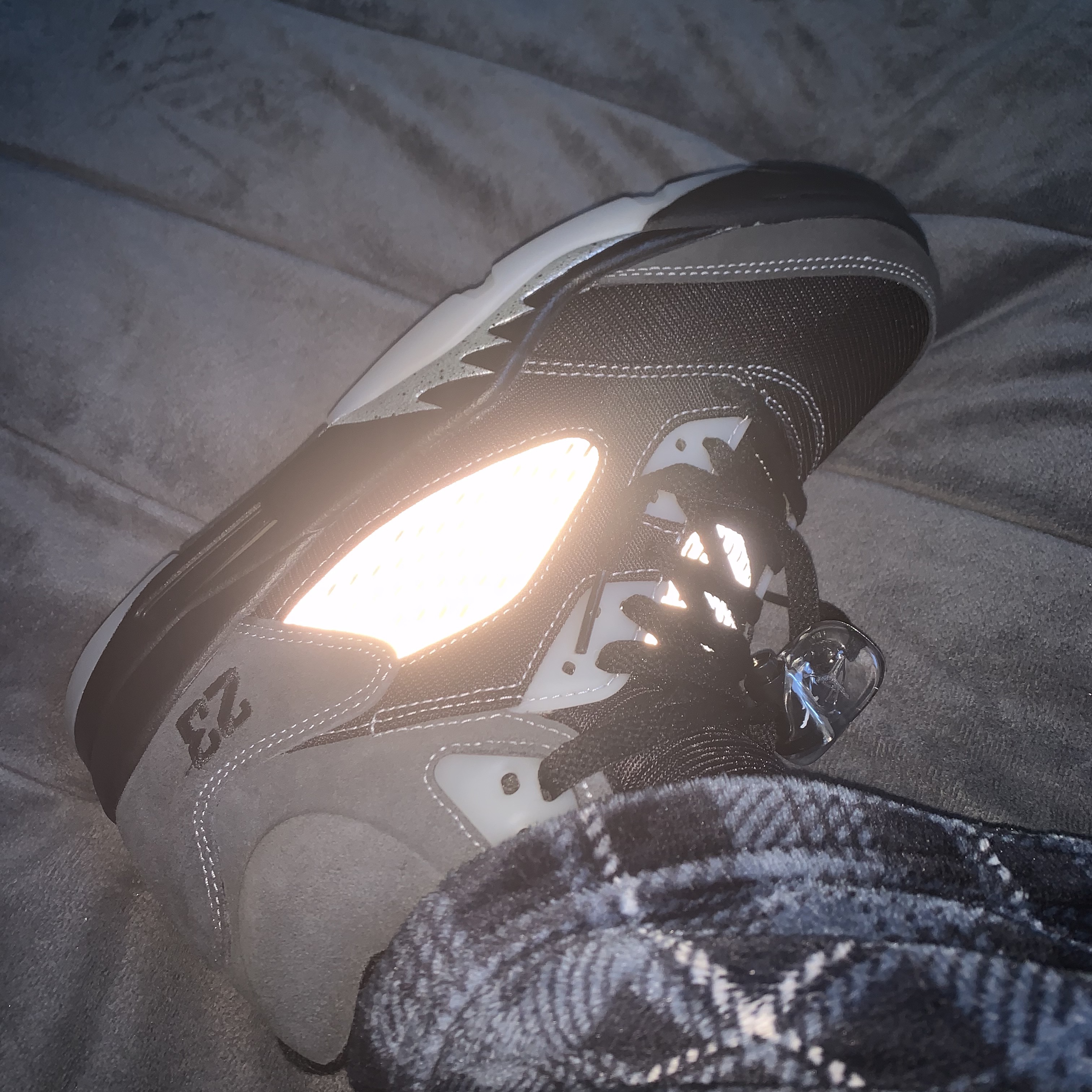Jordan 5 Retro Anthracite 착용 스타일