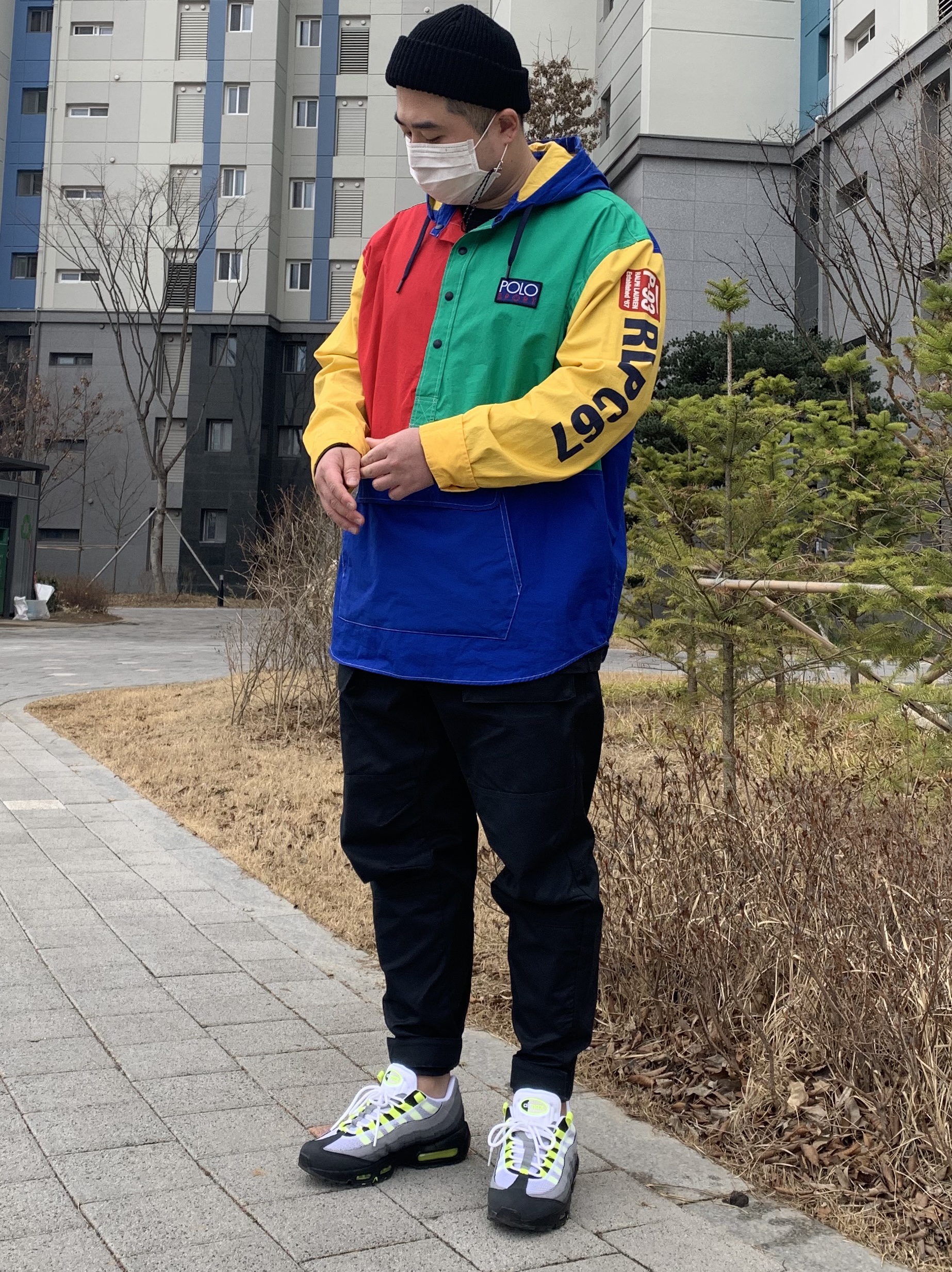 Nike Air Max 95 OG Neon Yellow 2020 착용 스타일