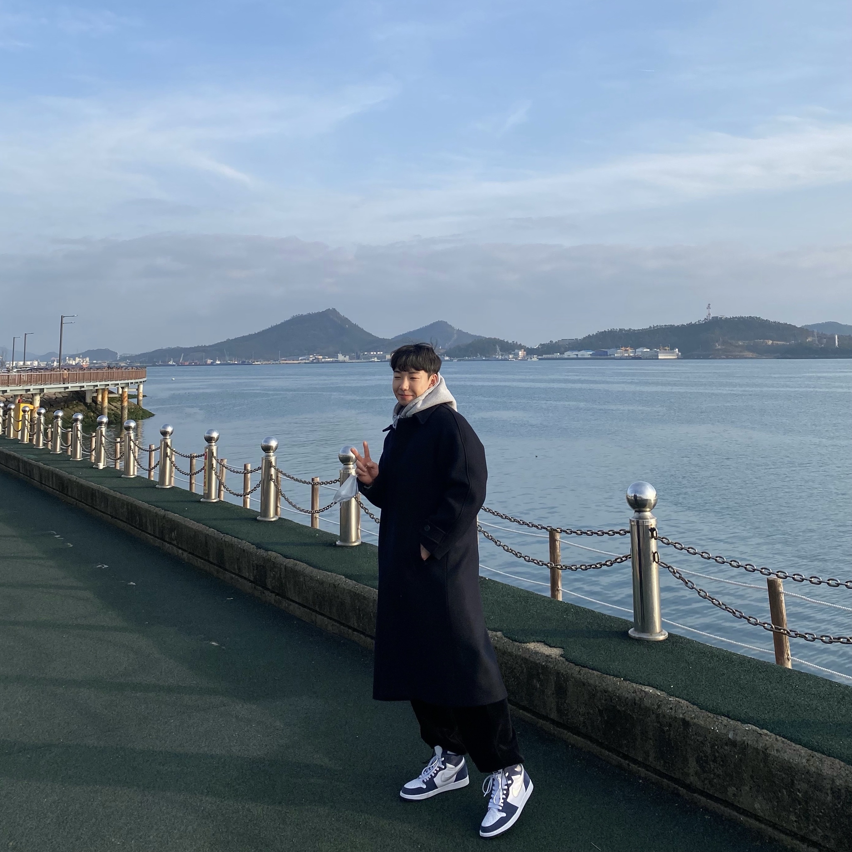 Jordan 1 Retro High OG CO.JP Midnight Navy 착용 스타일