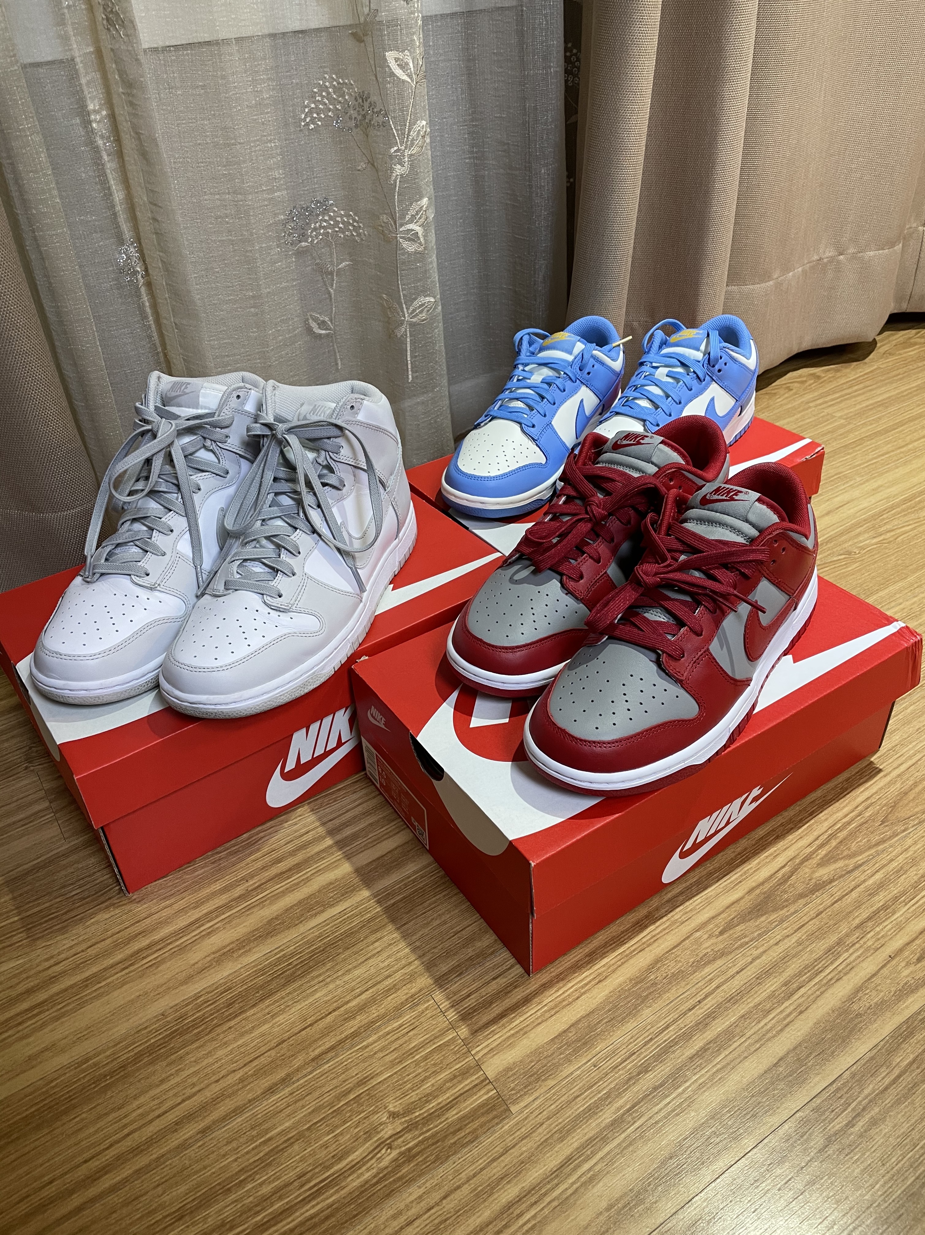 Nike Dunk Low Retro Medium Grey 착용 스타일 - 2