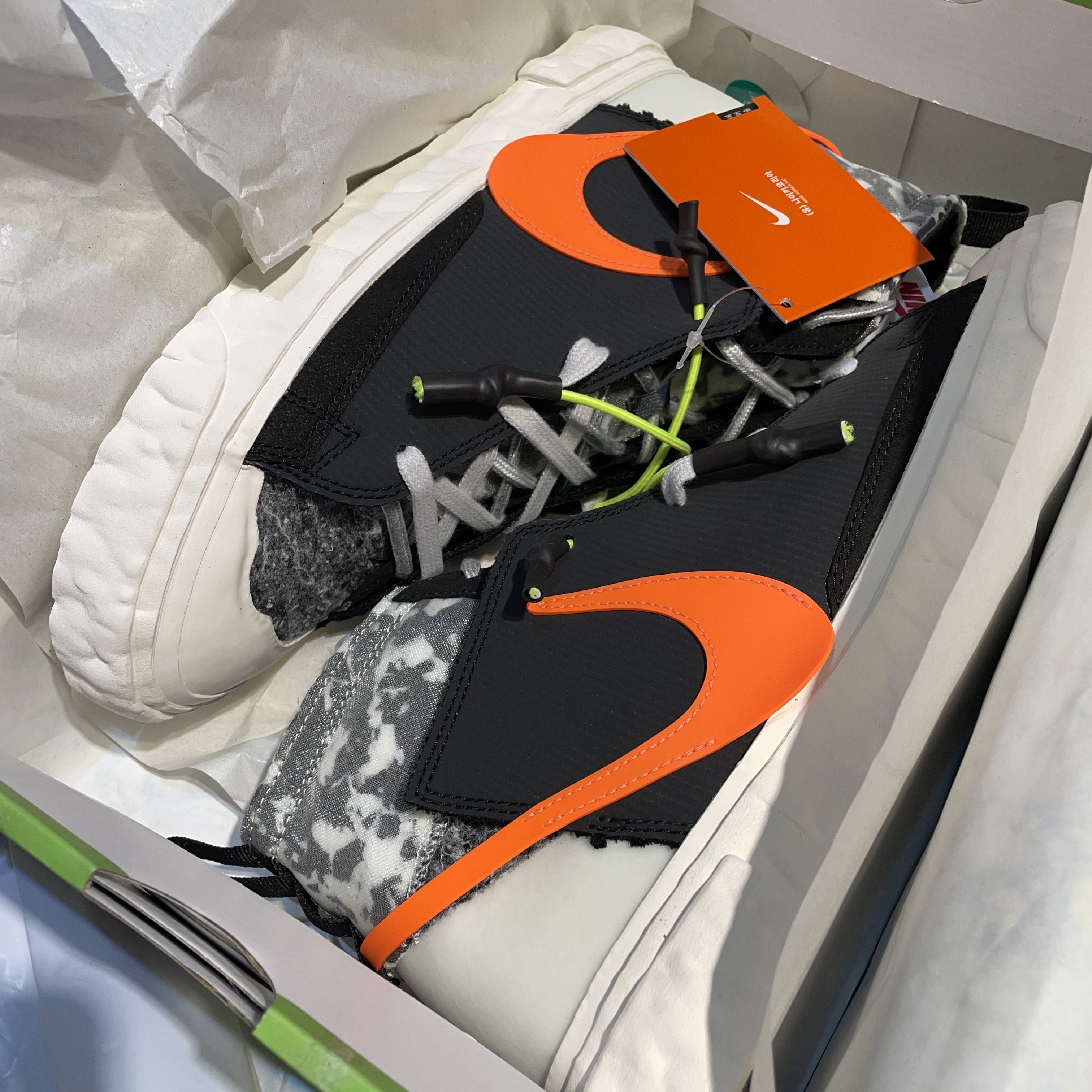 Nike x Readymade Blazer Mid Black 착용 스타일
