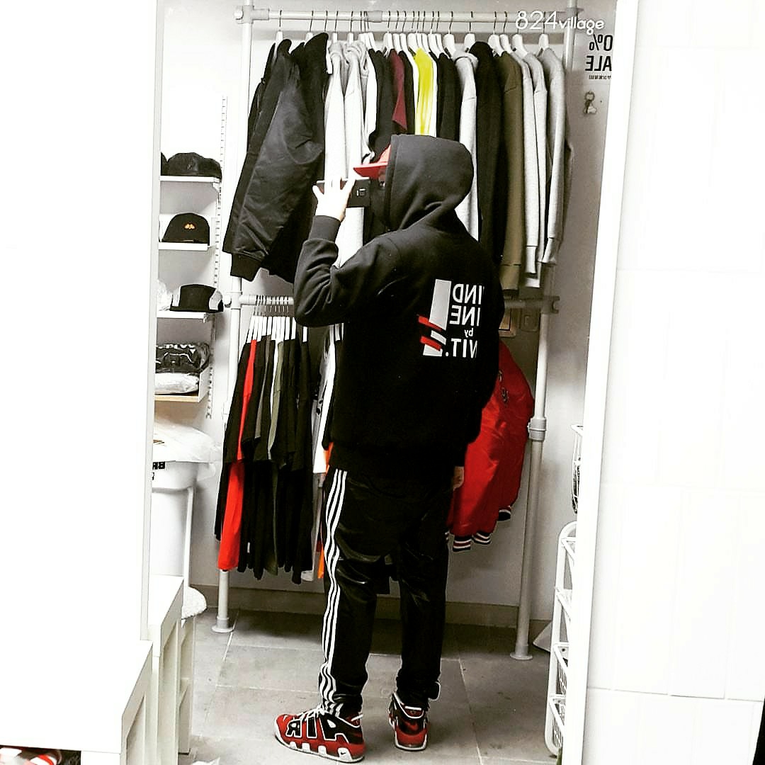 Nike Air More Uptempo 96 Bulls 2017 착용 스타일