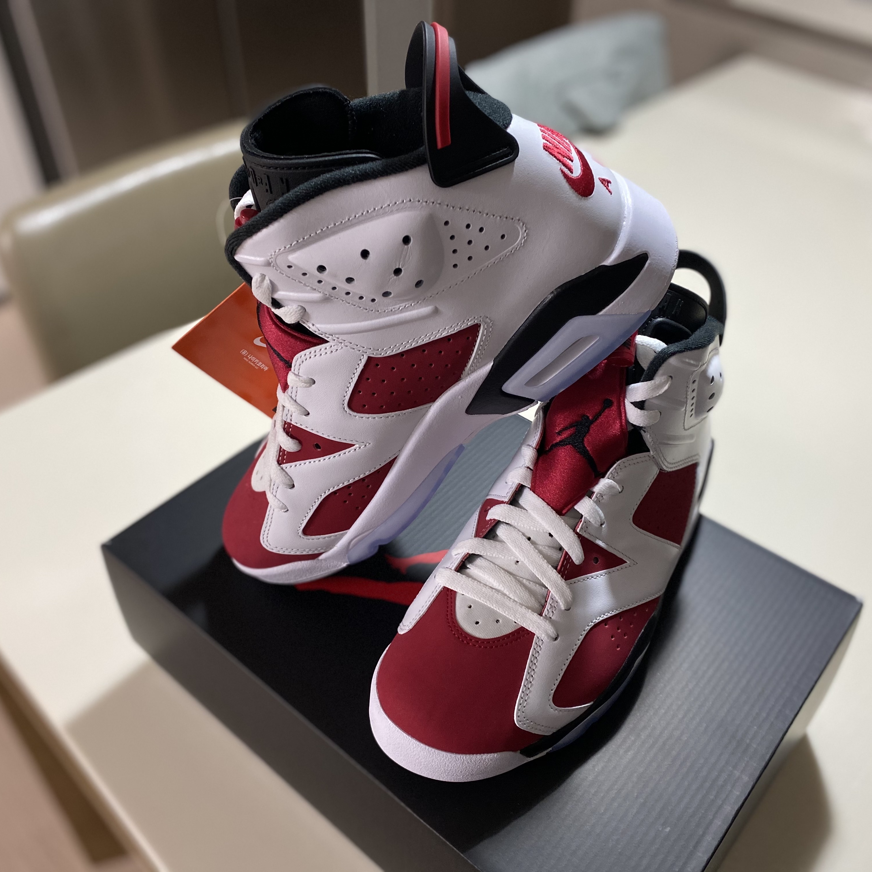 Jordan 6 Retro Carmine 2021 착용 스타일