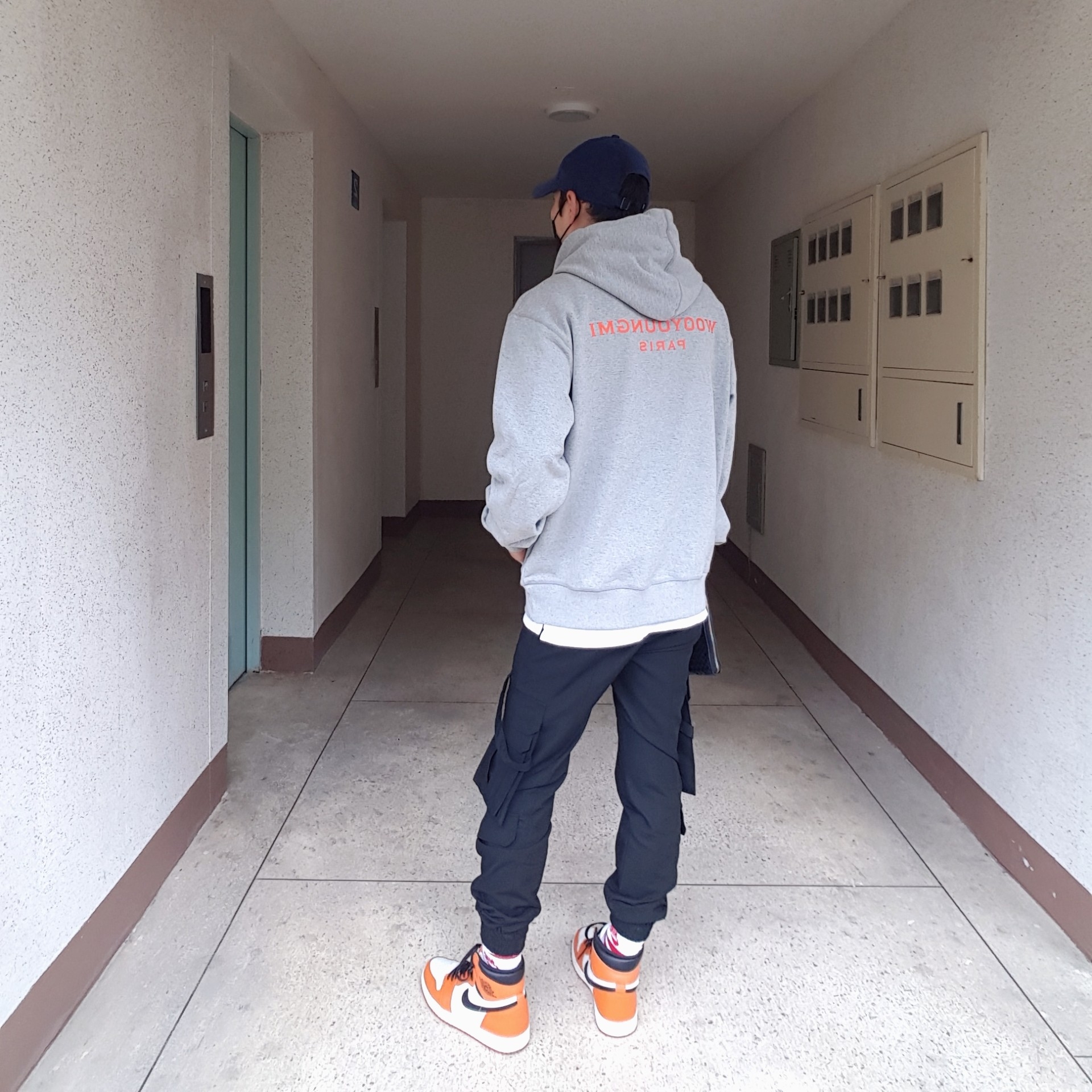 Jordan 1 Retro High OG Reverse Shattered Backboard 착용 스타일 - 2