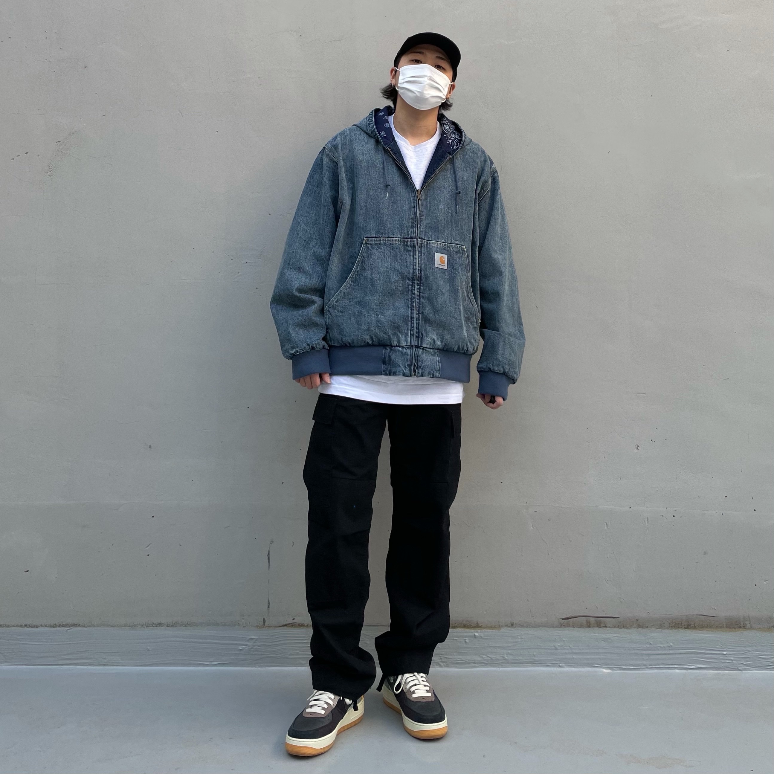 Nike x Travis Scott Air Force 1 Low Cactus Jack 착용 스타일 - 2